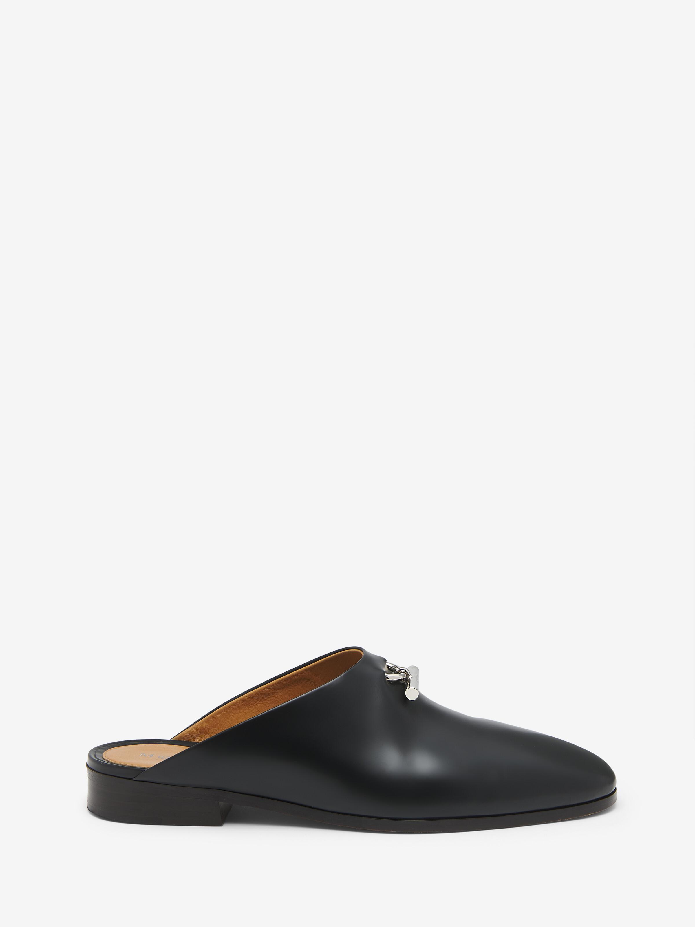 Alexander McQueen, black and brown slip on Alexander McQueen x Louis Vuitton Oversized Sneakers with  main image 4