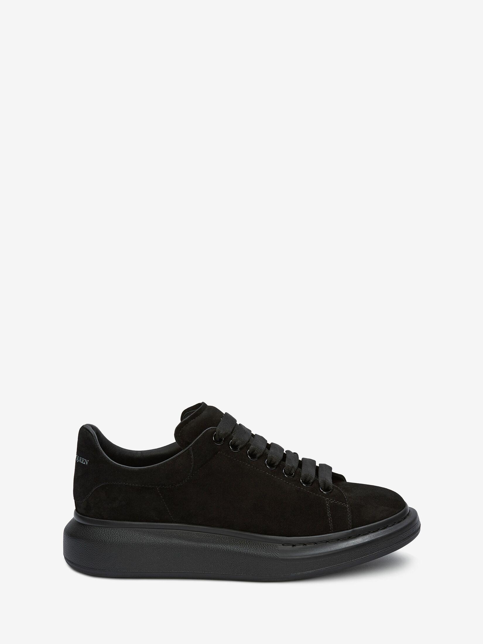 mcqueens suede black