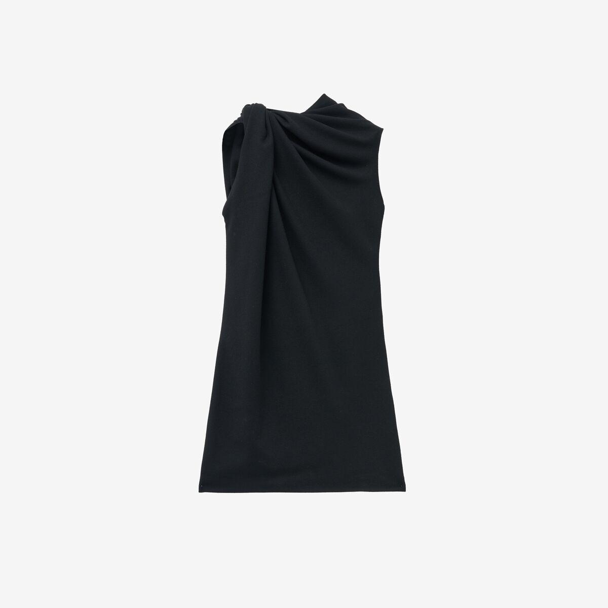 【MCQUEEN】ノットディテール ミニドレス McQueen ノットディテール ミニドレス ブラック | Lyst