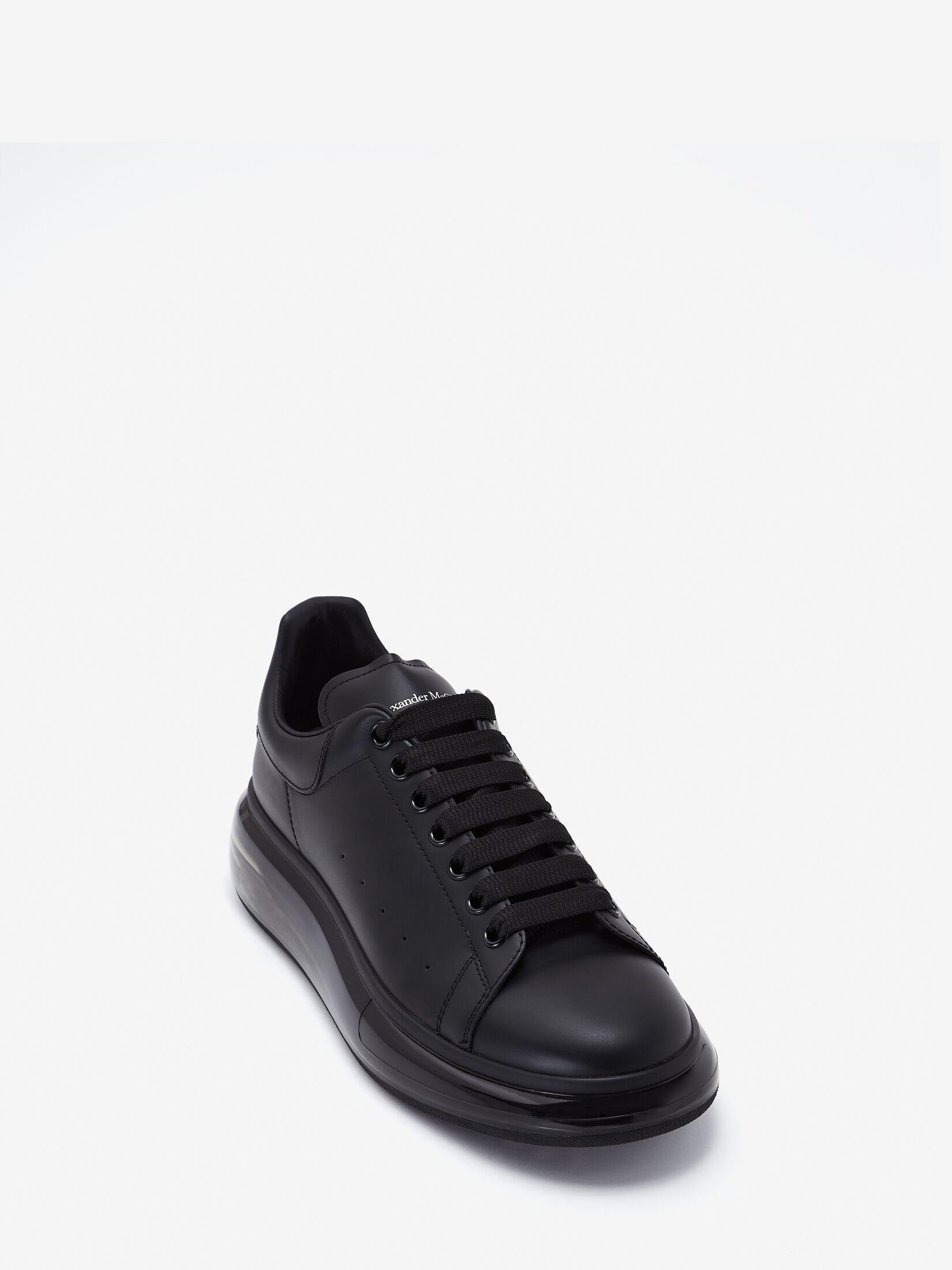 alexander mcqueen black oversized sneakers