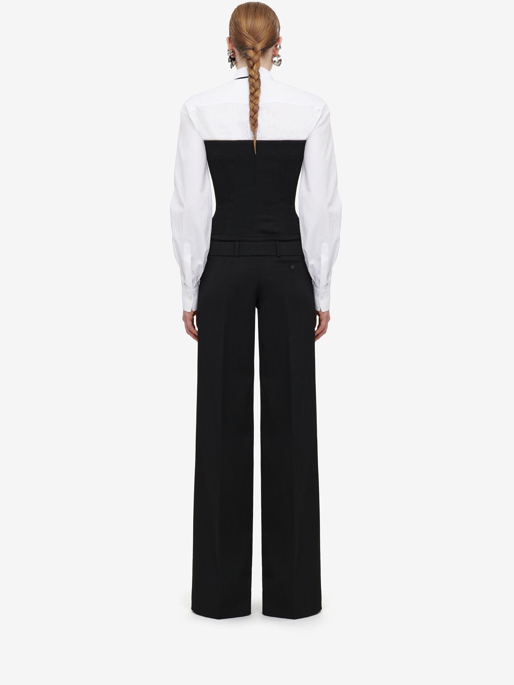 Alexander McQueen Tailored All-in-one in Black | Lyst