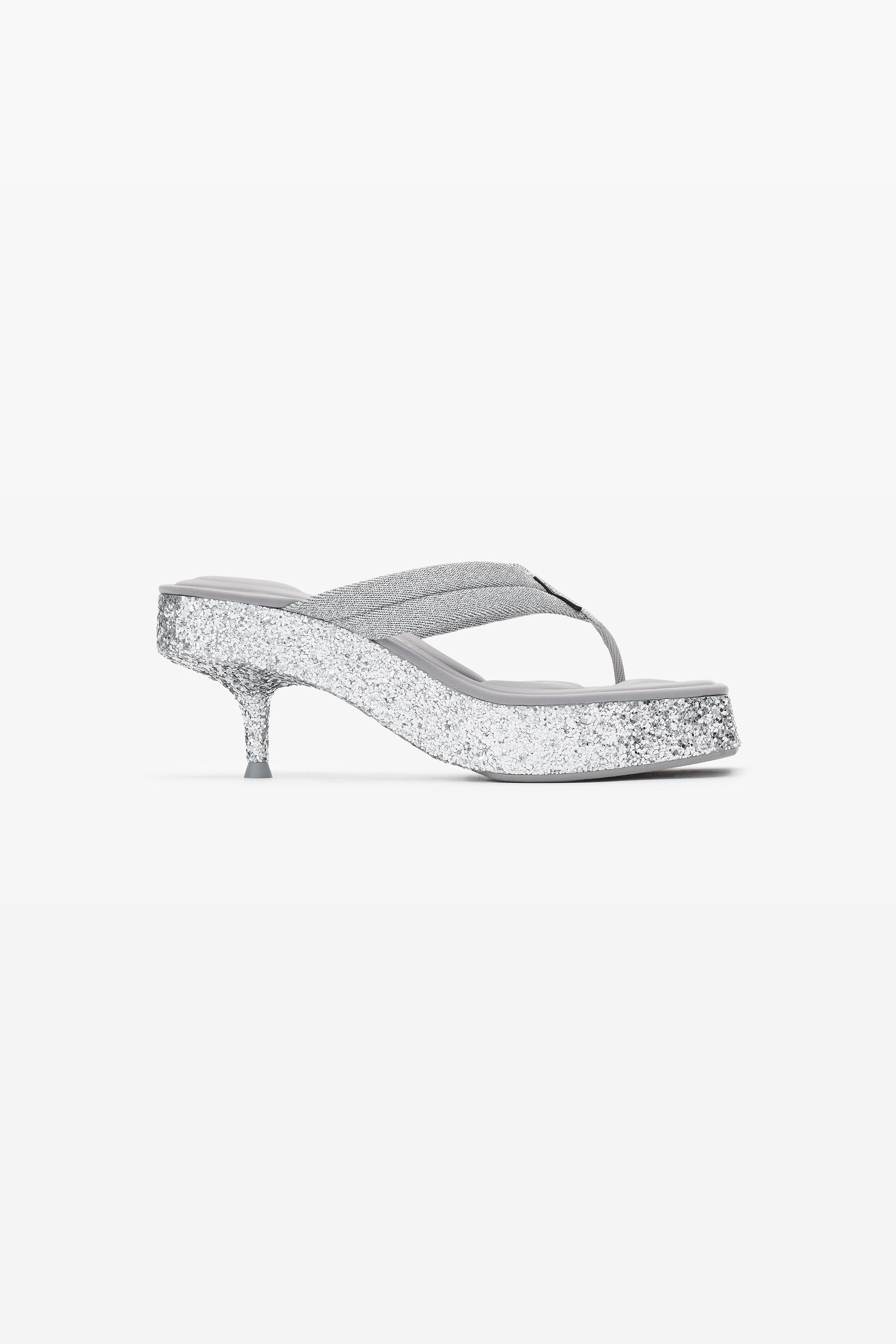 alexander wang jessie crystal slide