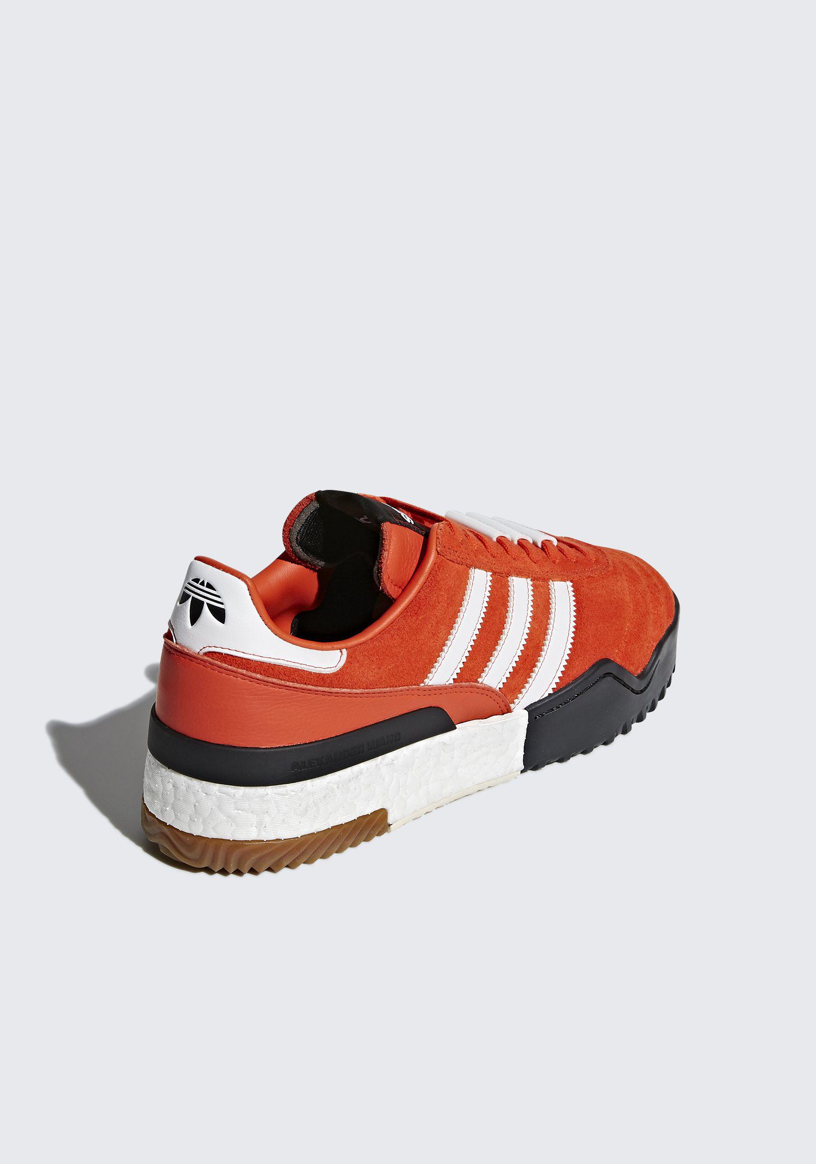 Politisk Verdensrekord Guinness Book ventilator Alexander Wang Suede Adidas Originals By Aw Bball Soccer Shoes in Red - Lyst