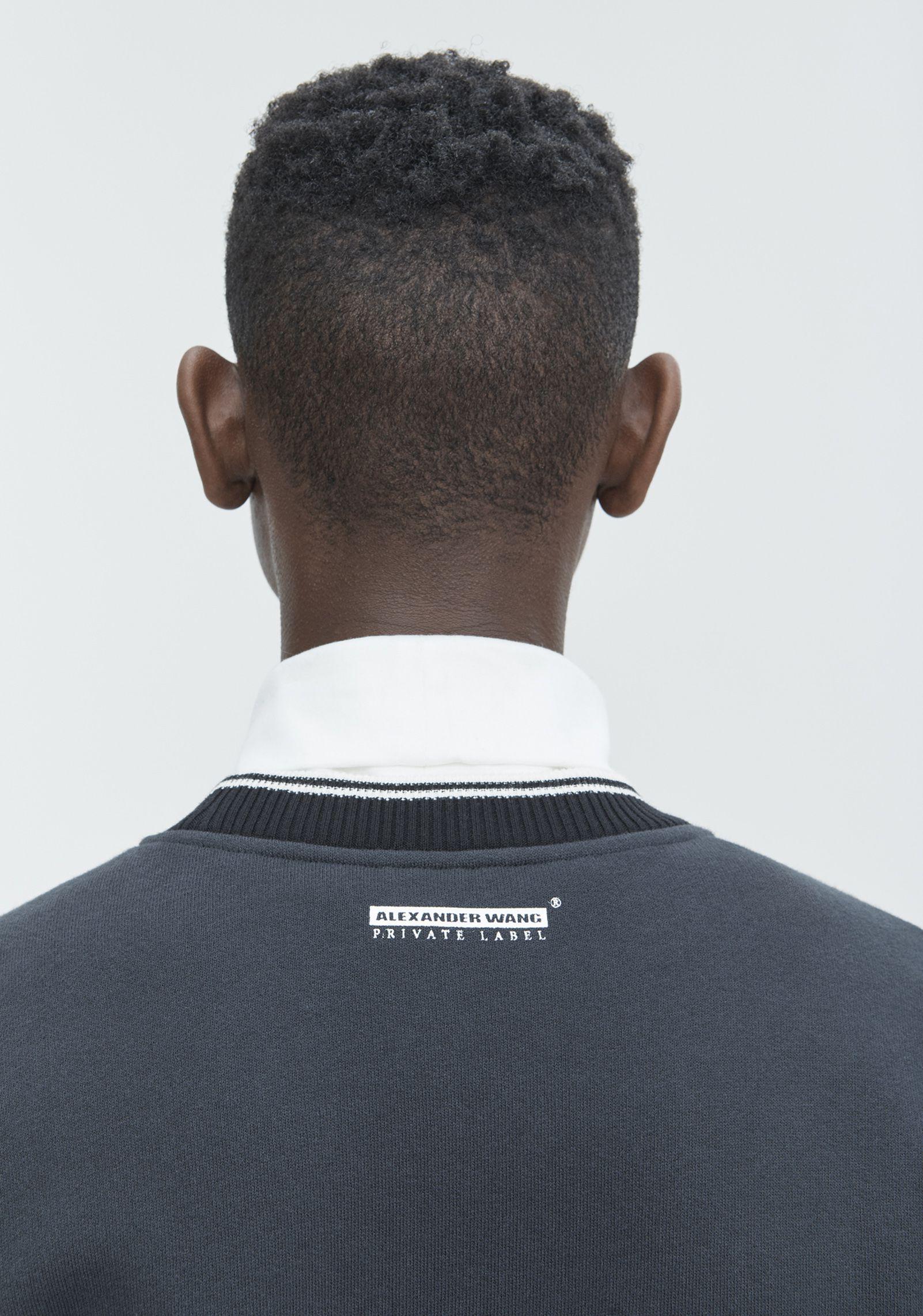 alexander wang monogram crew sweat