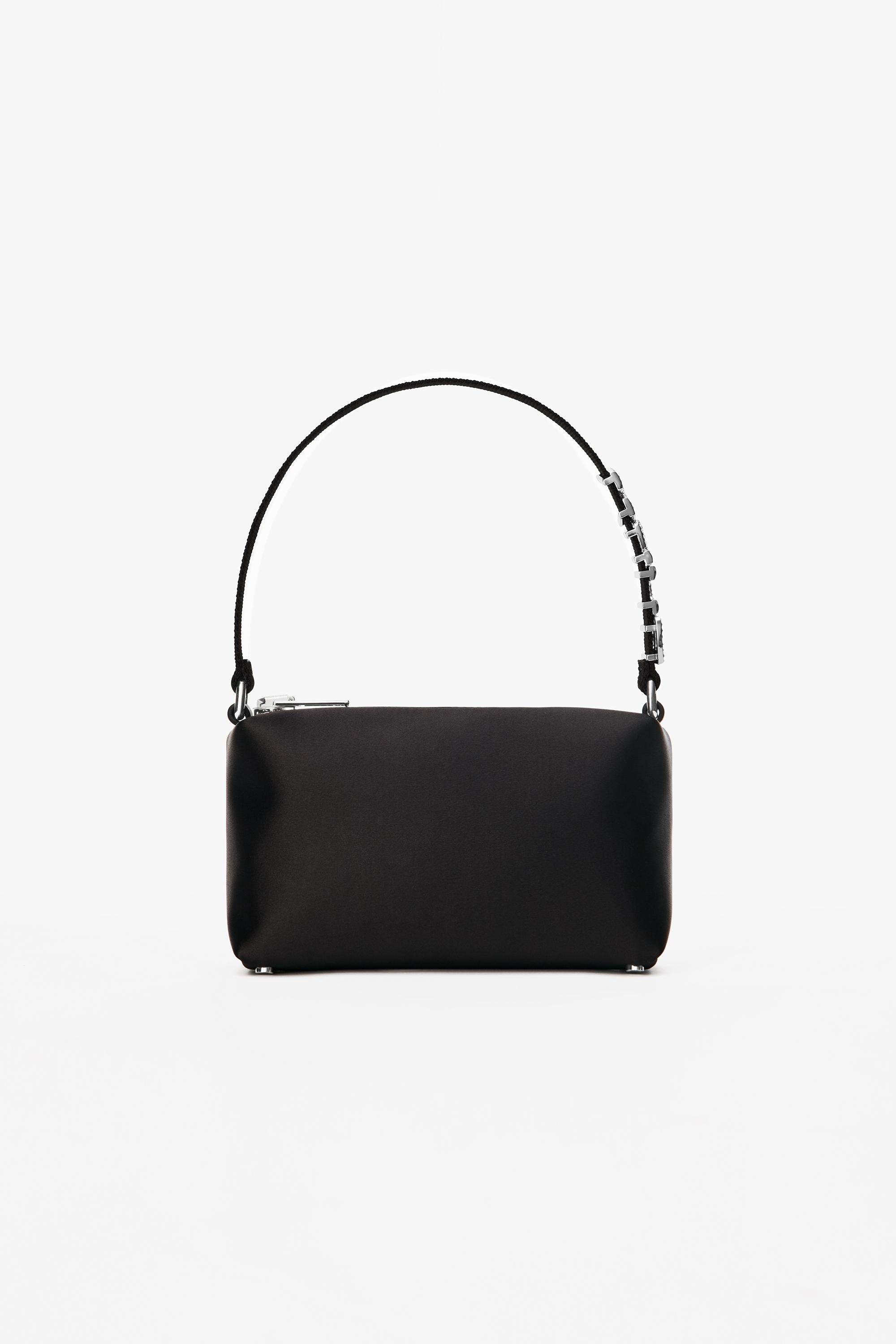 Alexander Wang Heiress Medium Pouch In Satin in Black | Lyst