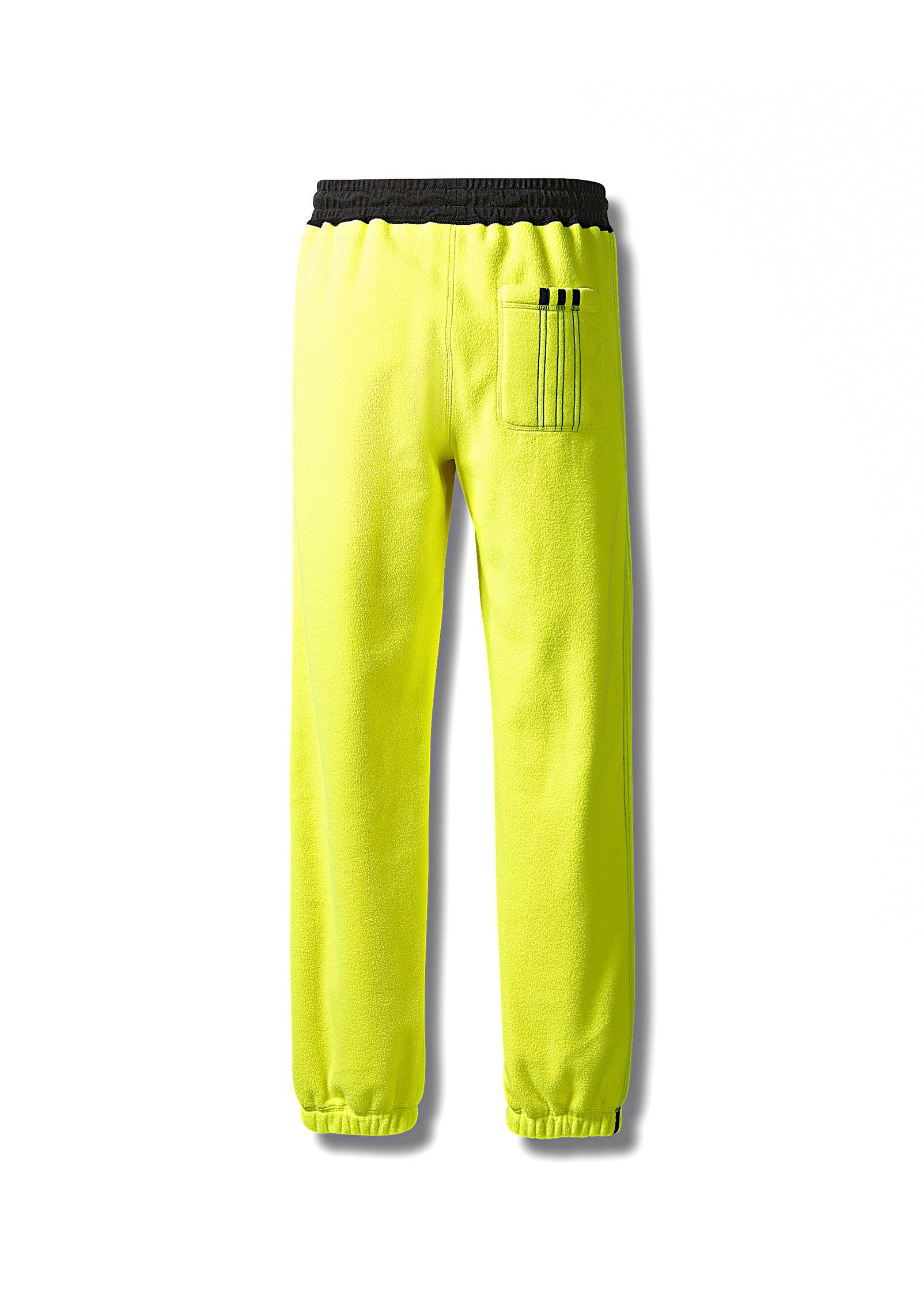 yellow adidas joggers