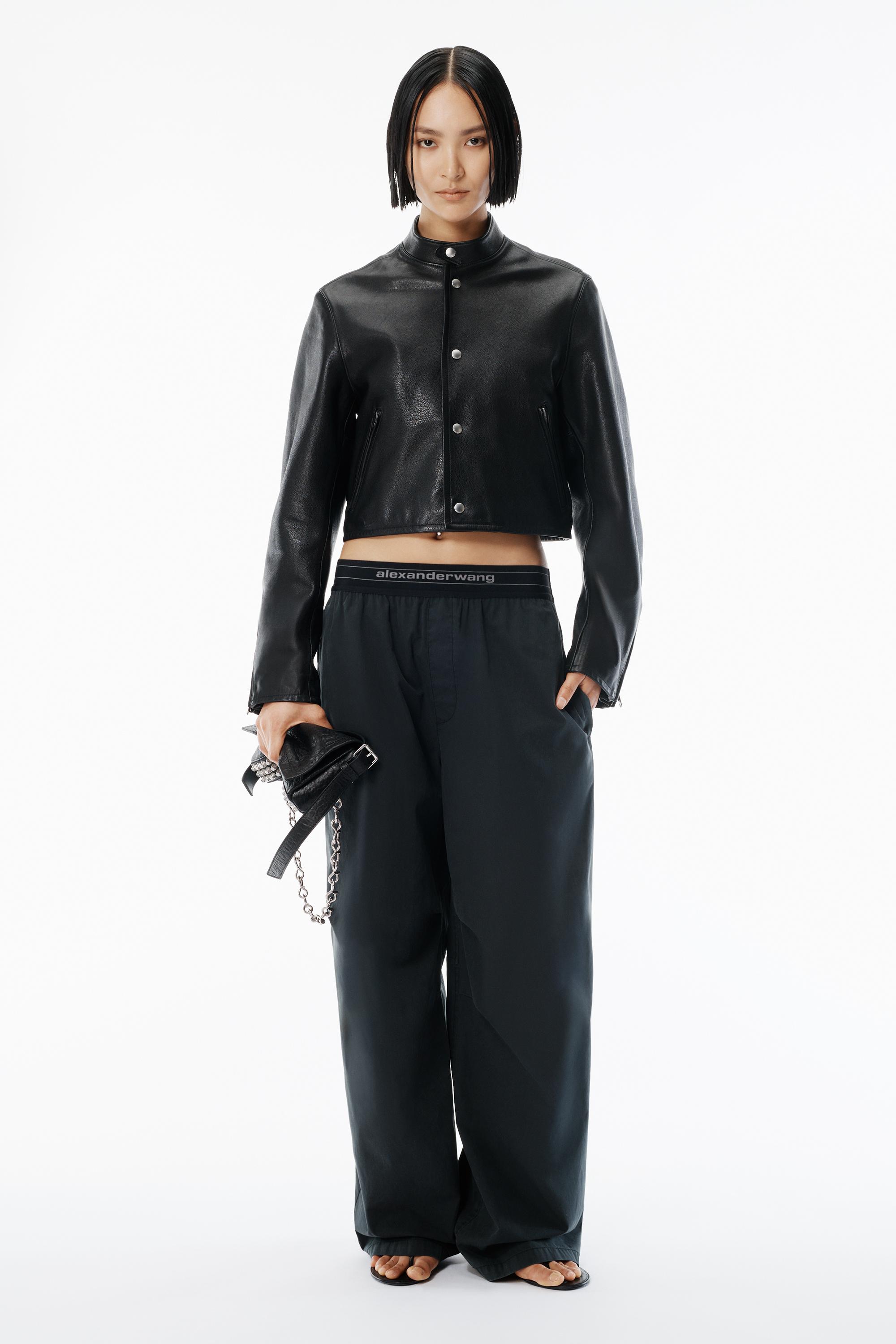 パンツ ALEXANDER WANG Women Straight Pants 1WC4244778 001 Black 22479606_52640028_600.jpg