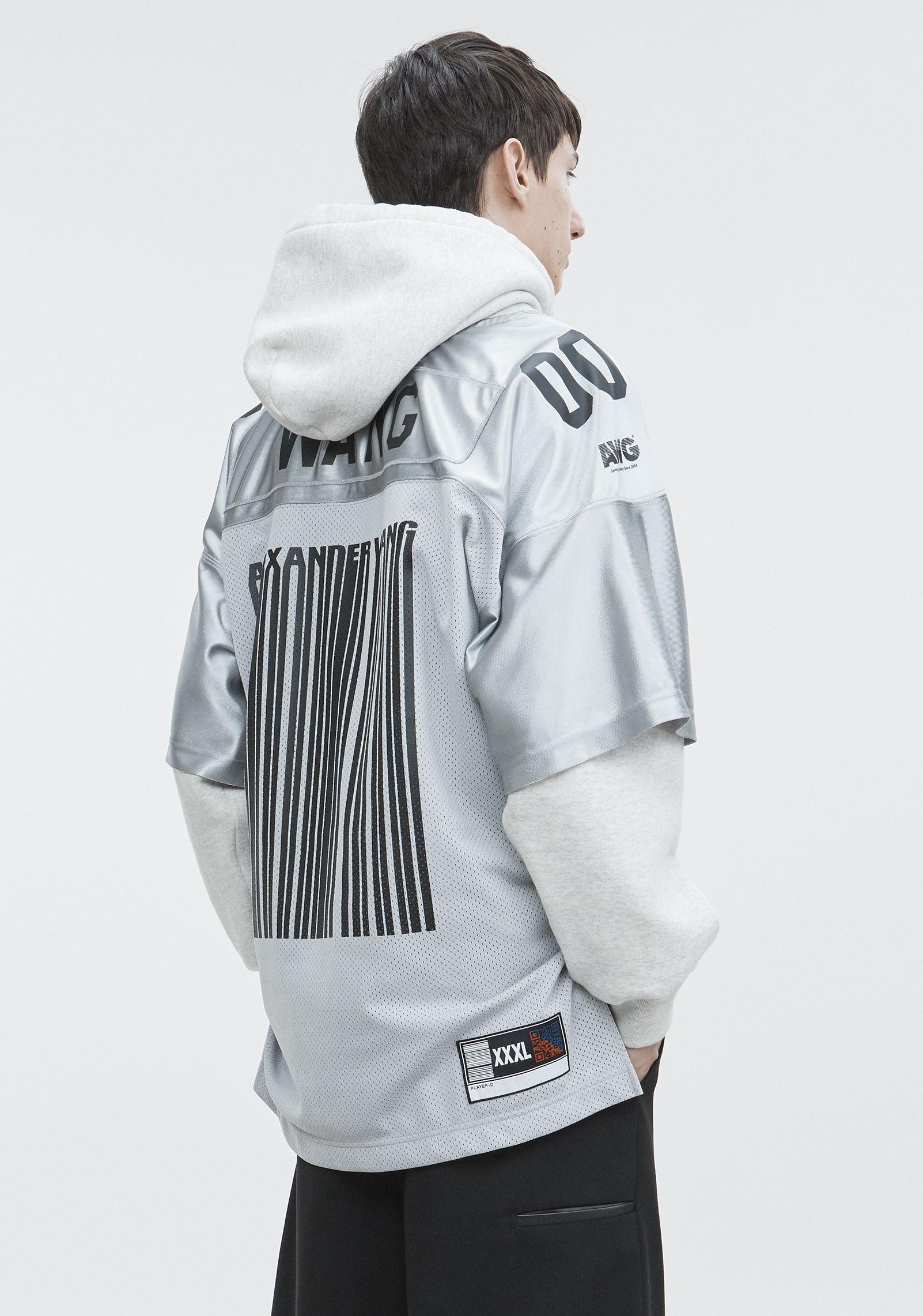 football jersey with hoodie