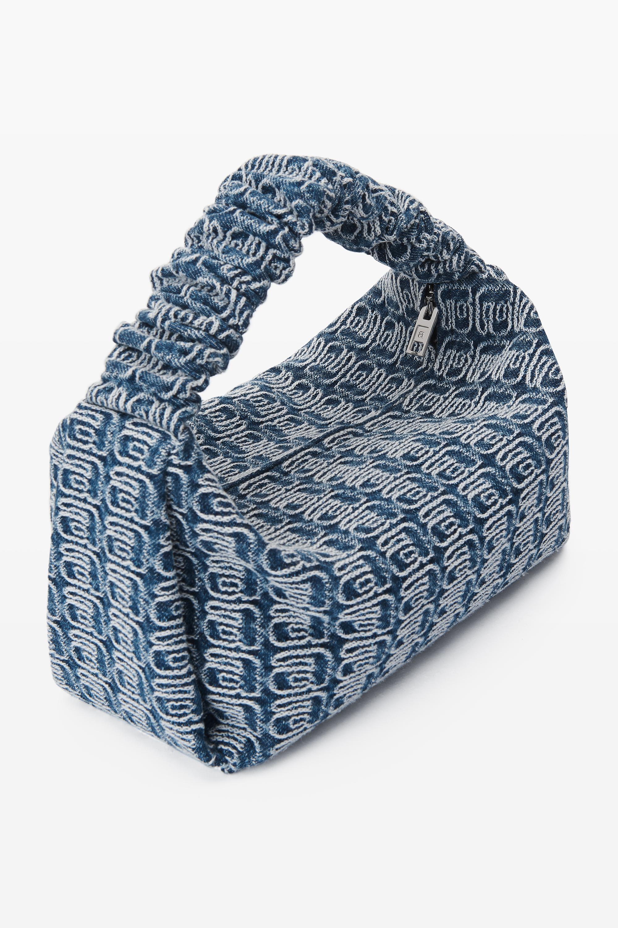 ★ SATUR ★SCRUNCHIE SMALL DENIM SHOULDER BAG MUSINSA | SATUR Scrunchie Small Denim Shoulder Bag Indigo