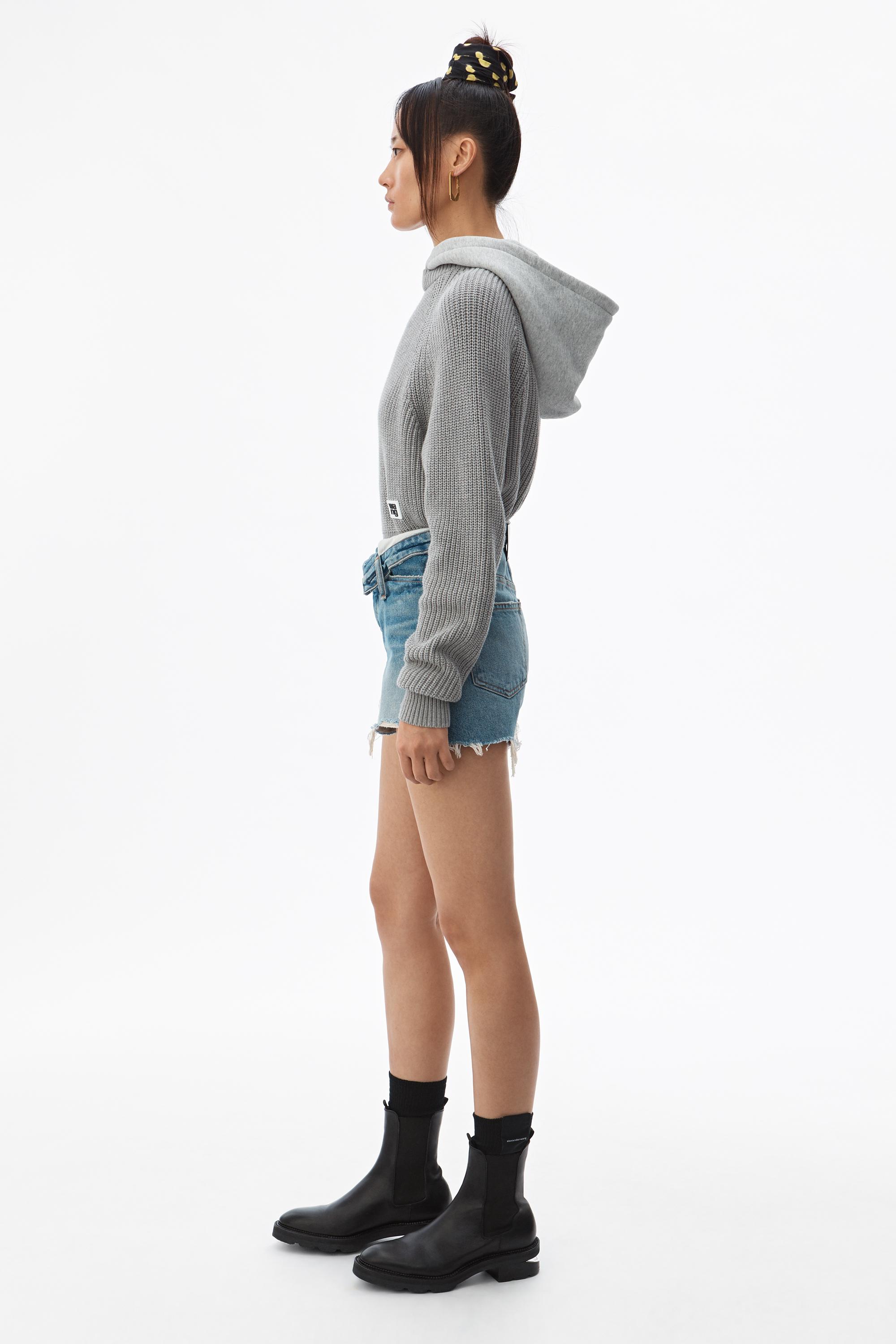 Alexander Wang Cotton Utility Hoodie in 