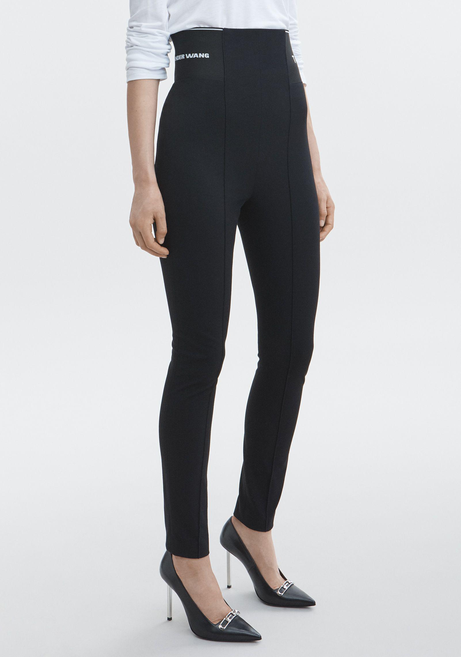 Alexander Wang 'Logo Elastic Legging' - Walk-In