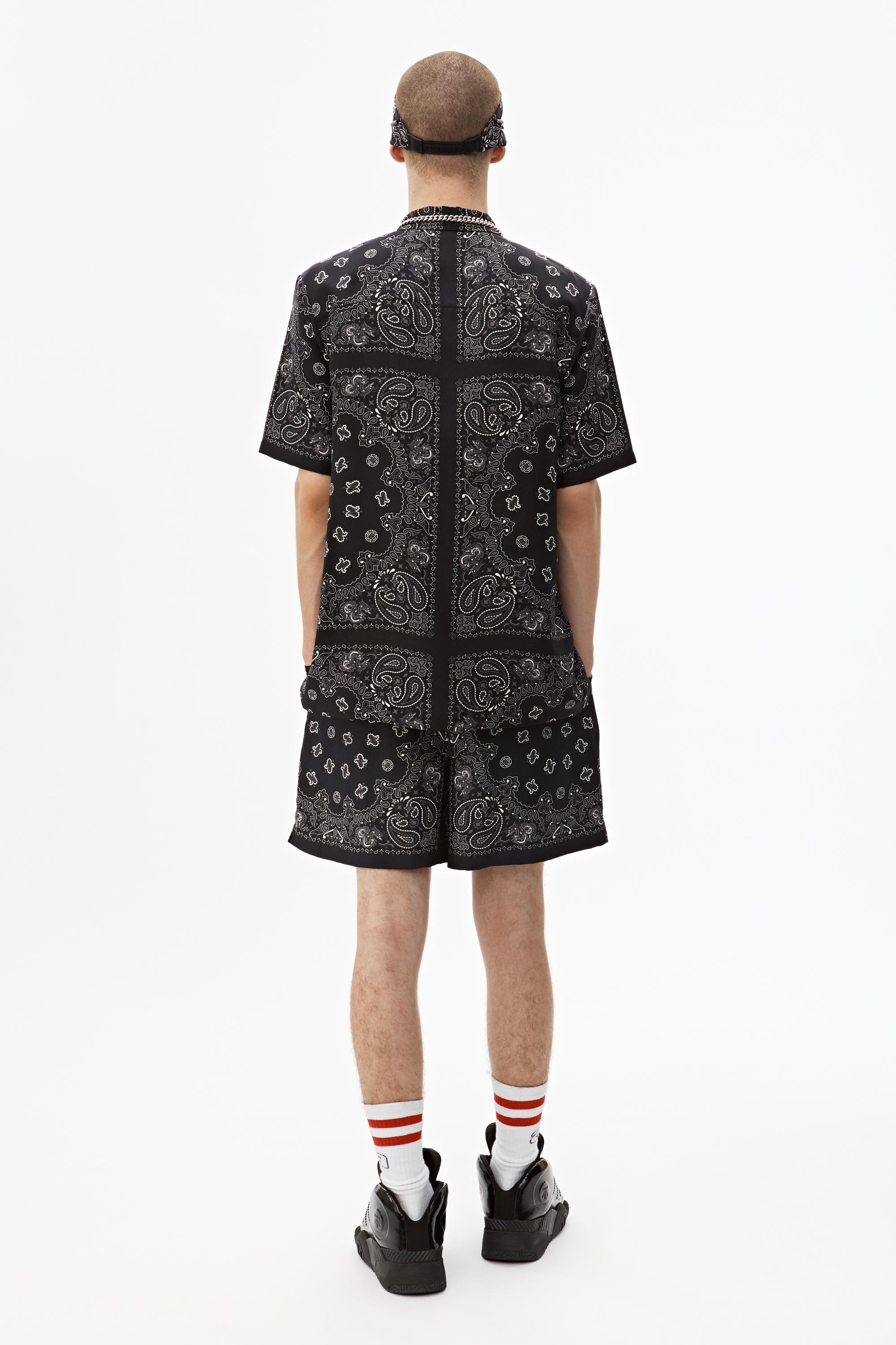 Alexander Wang バンダナ柄シルクシャツ