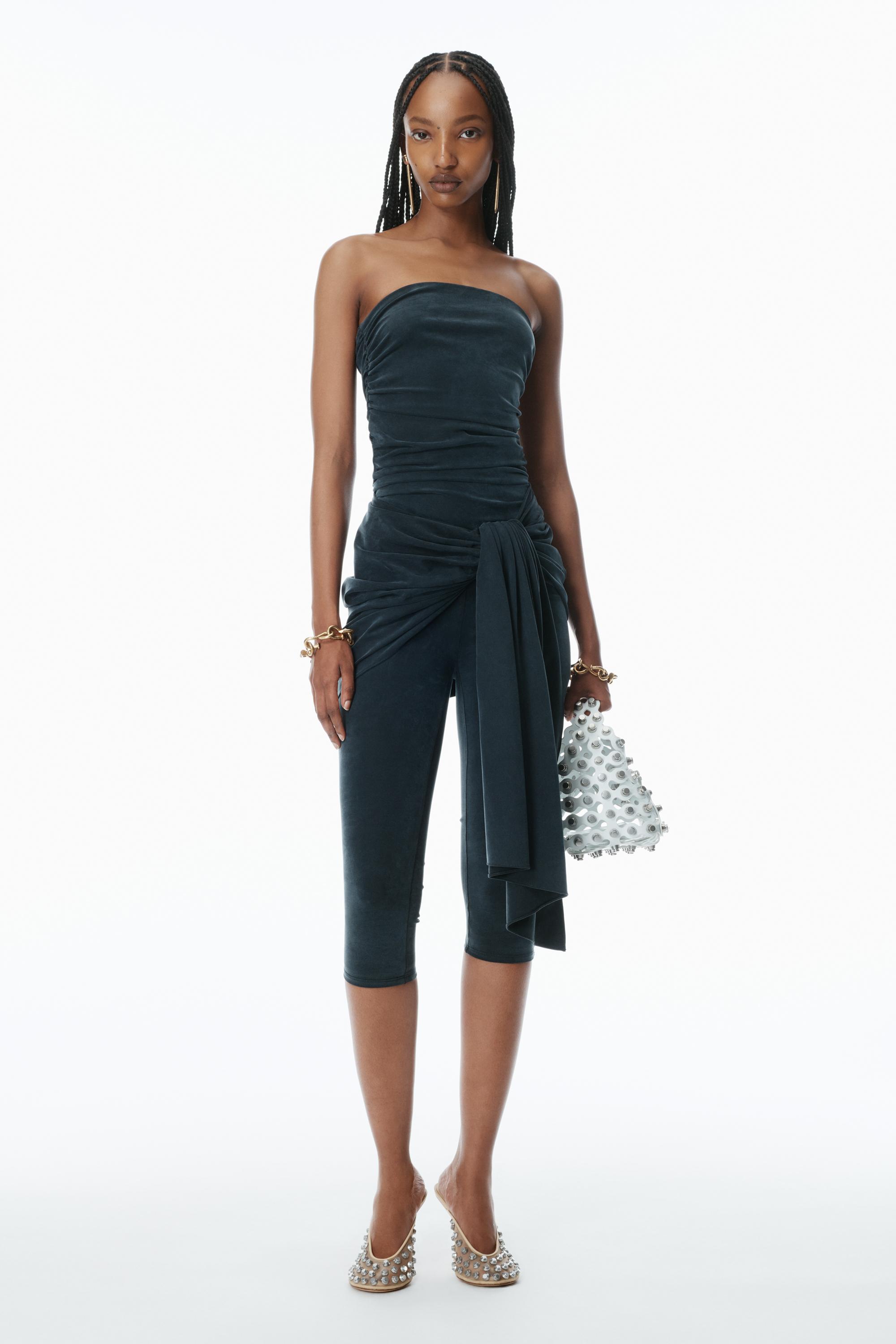 関税送料込☆【Alexander Wang】cotton twill jumpsuit Alexander Wang Green Cotton Twill Jumpsuit | antonia