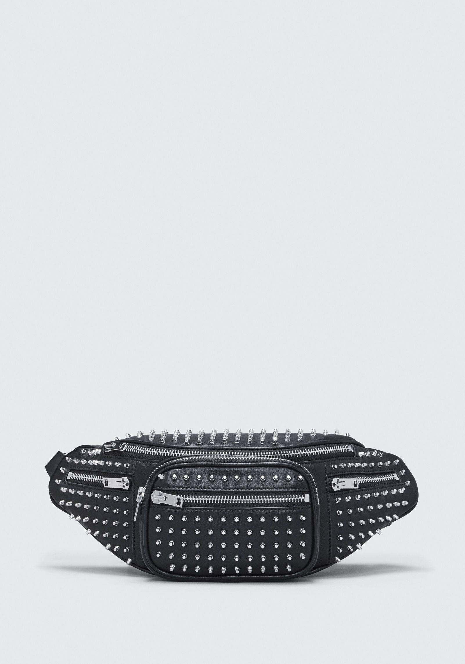 alexander wang black attica fanny pack