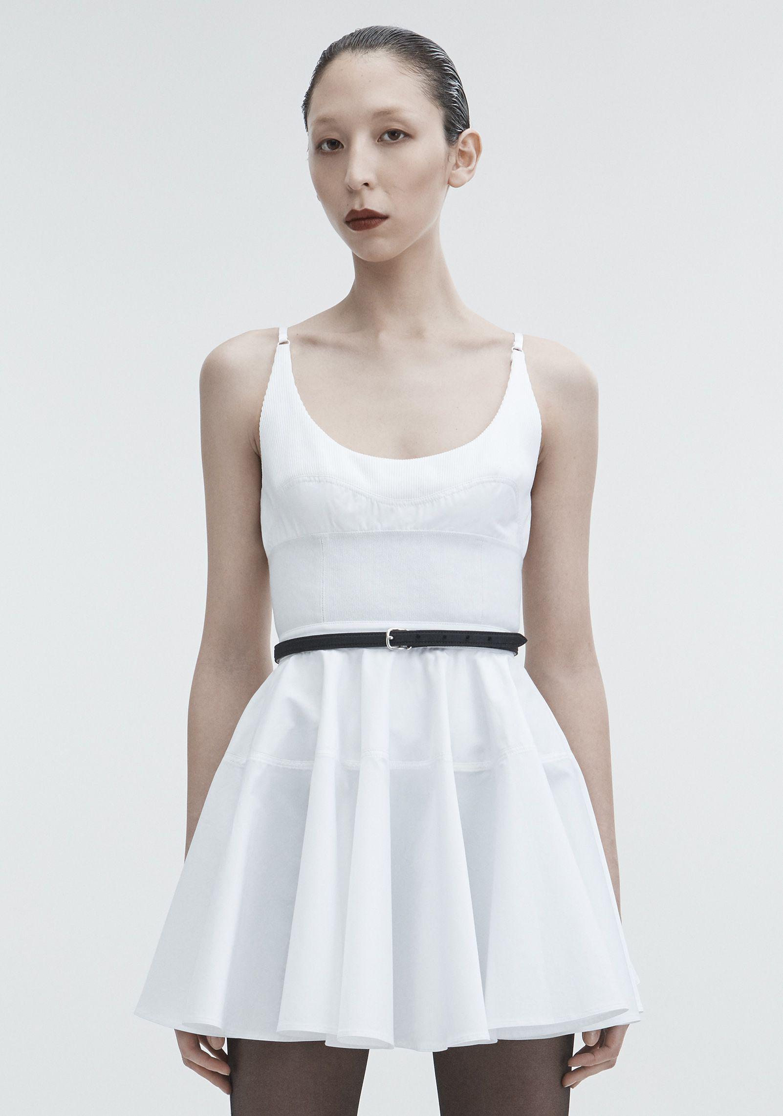 white alexander wang dress