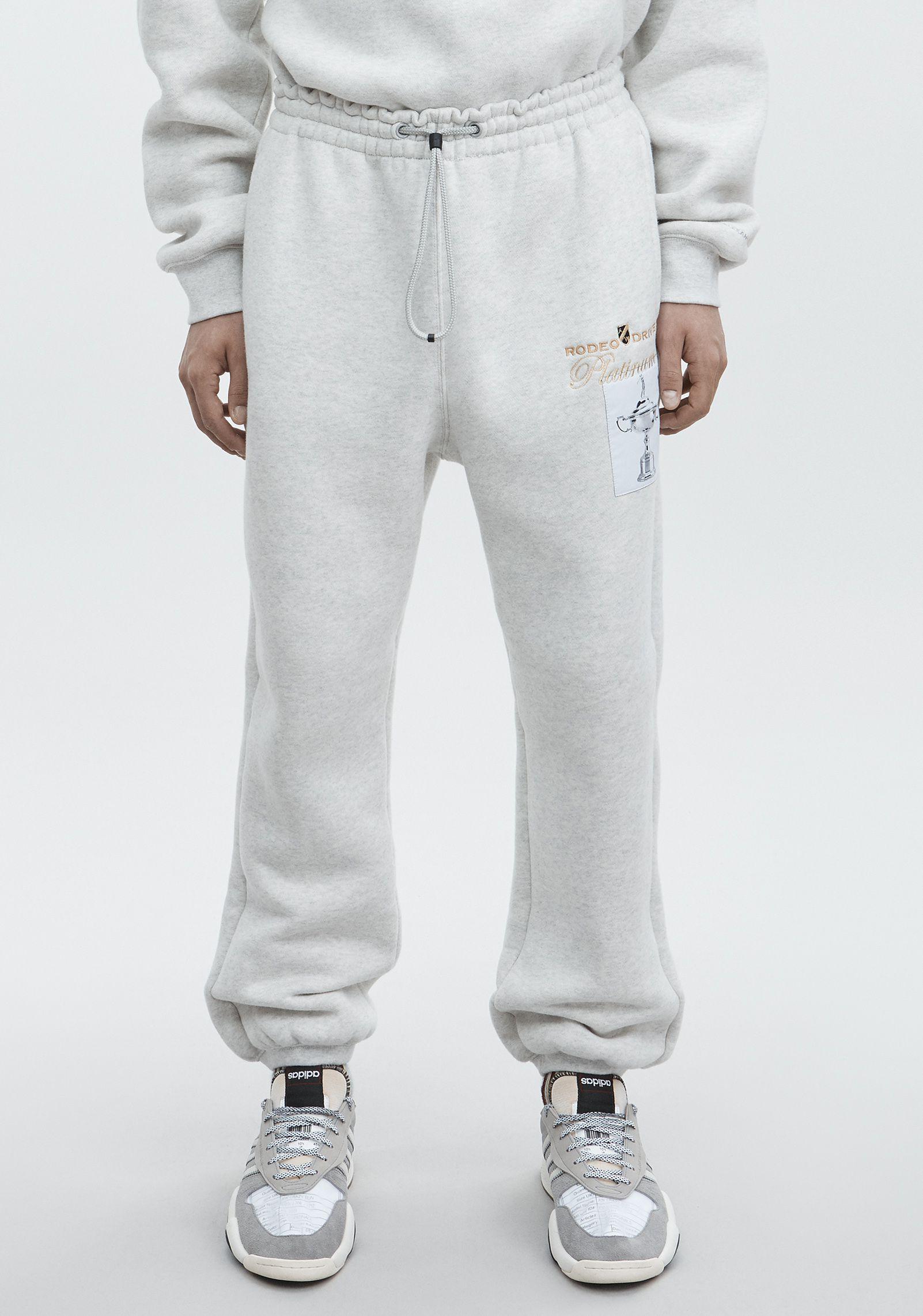 Alexander wang platinum sweatpants hotsell