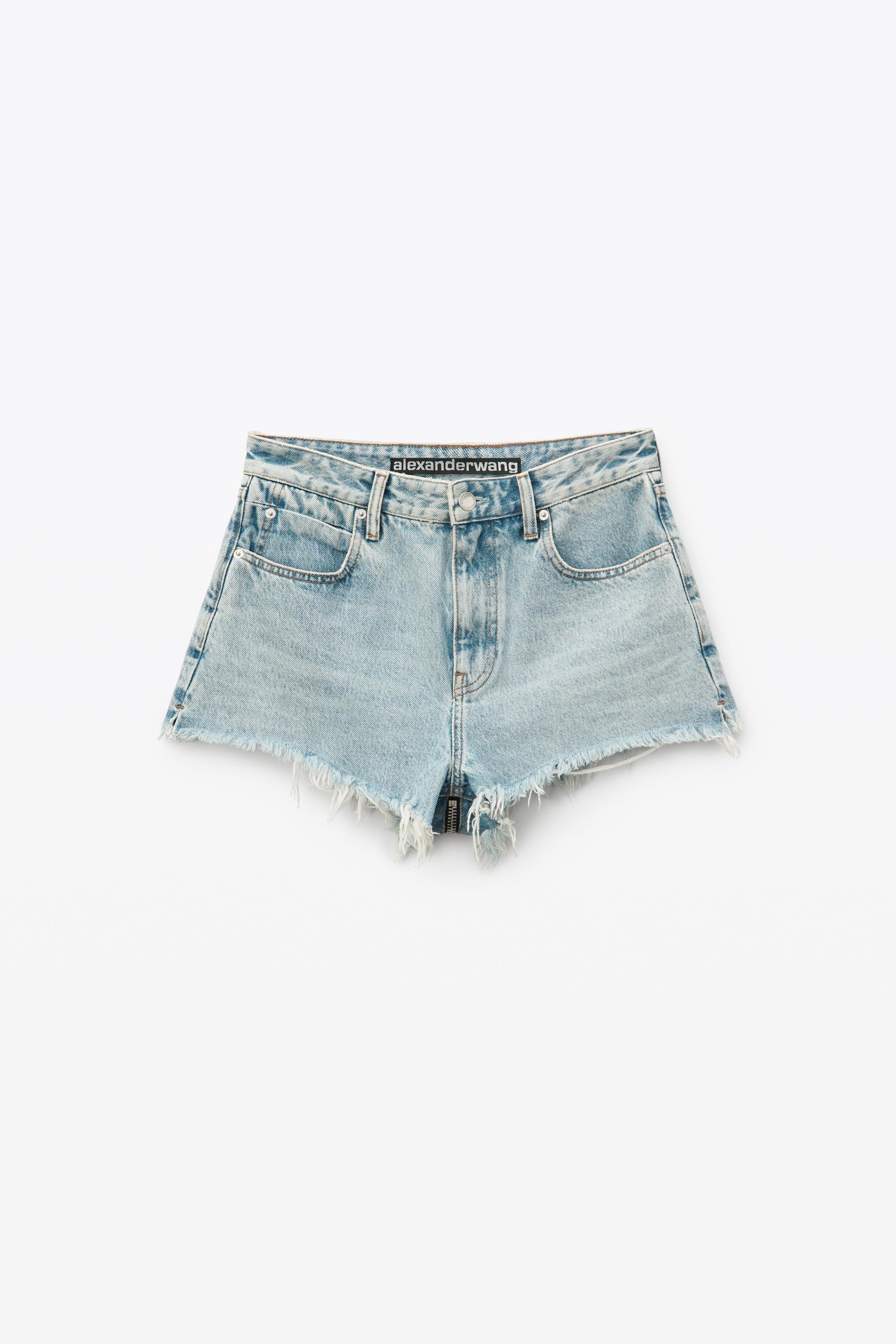 Alexander Wang Bite Zip Shorts | Lyst