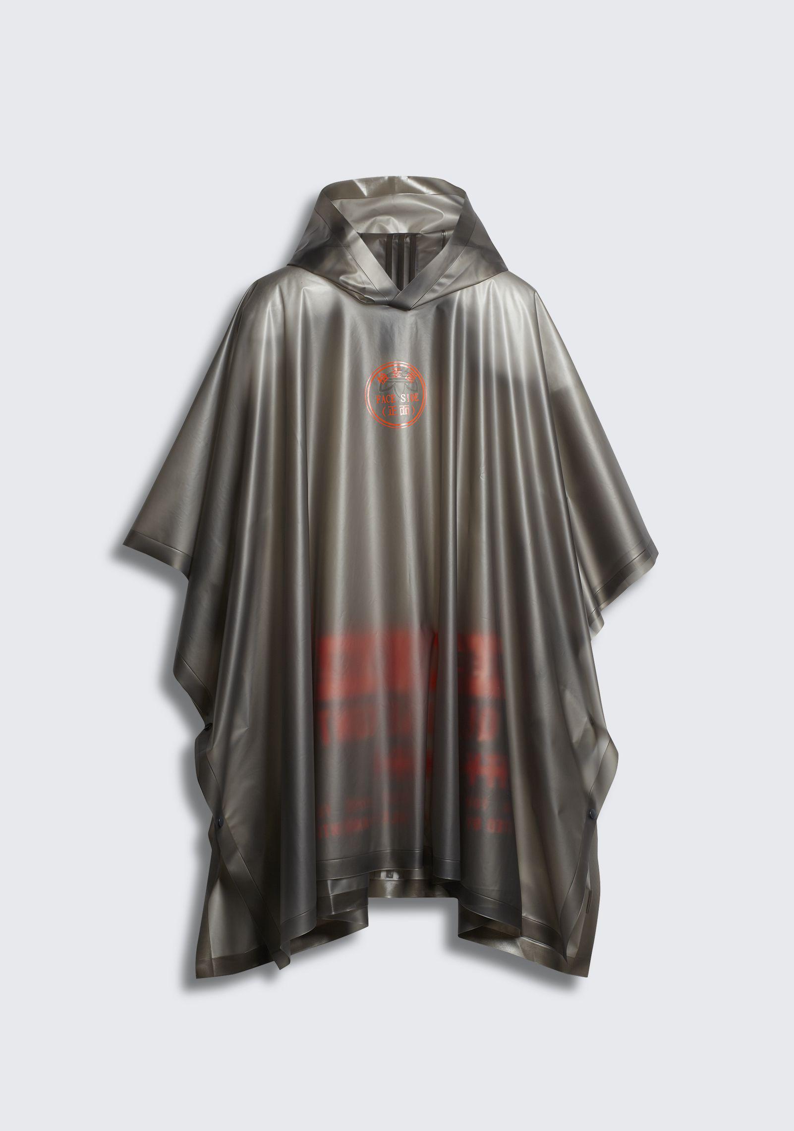 Alexander Wang Adidas Originals By Aw Poncho in Grey (Gray) - Lyst