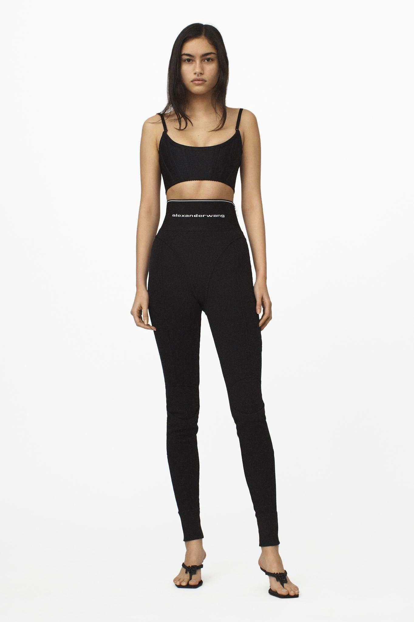ALEXANDER WANG  Black tights, Classic black, Outfit accessories