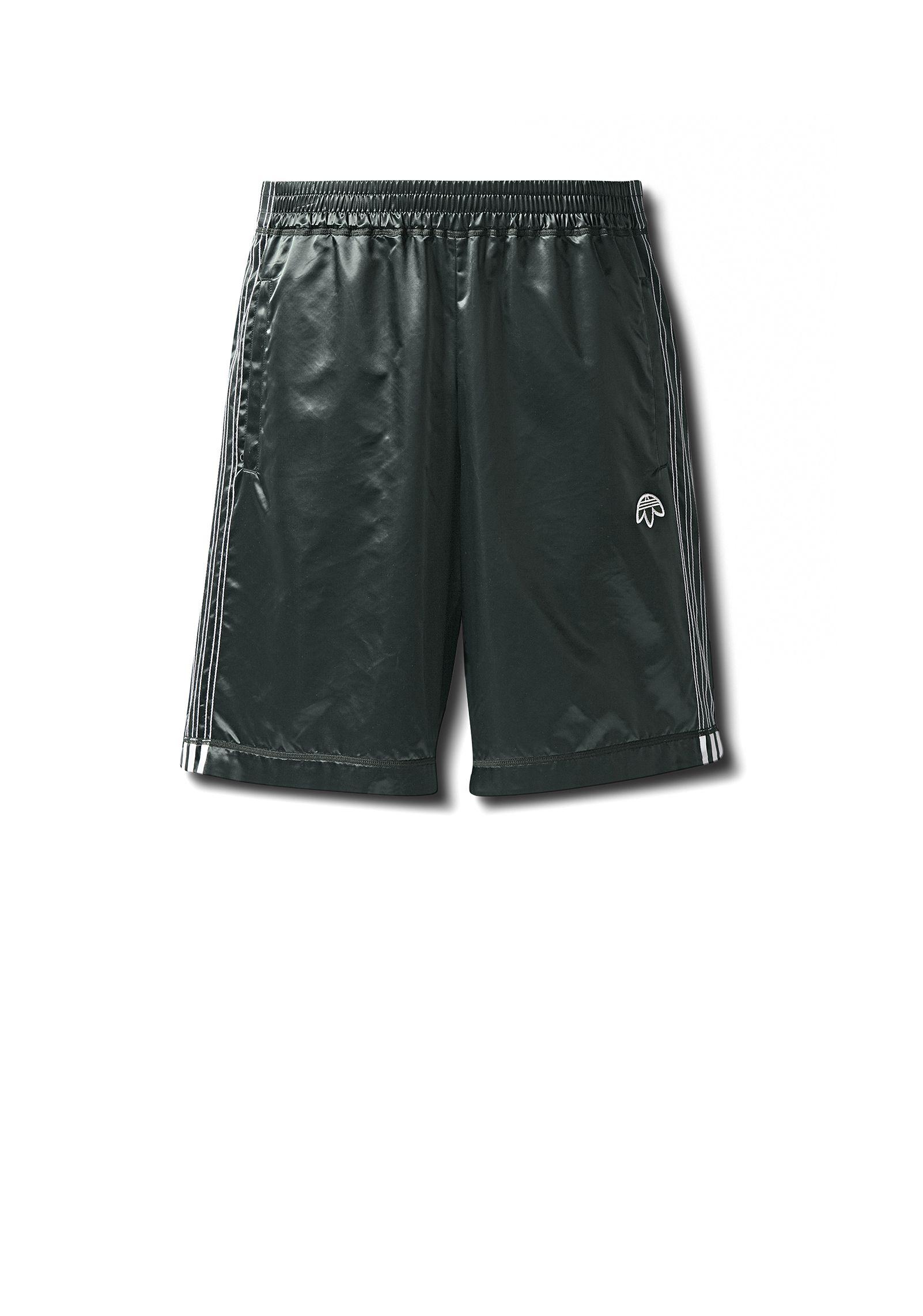 dark green adidas shorts