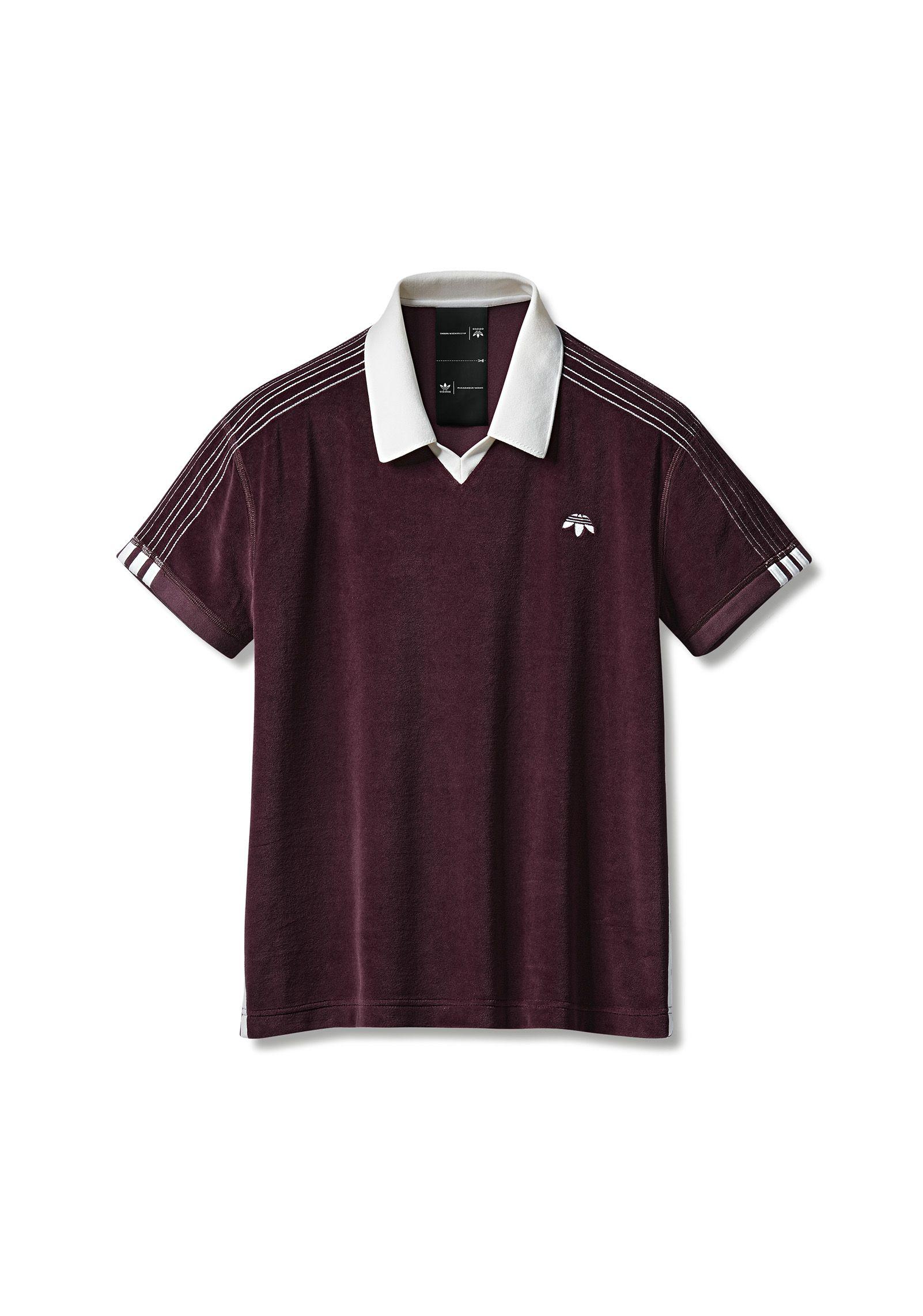 adidas alexander wang velour polo
