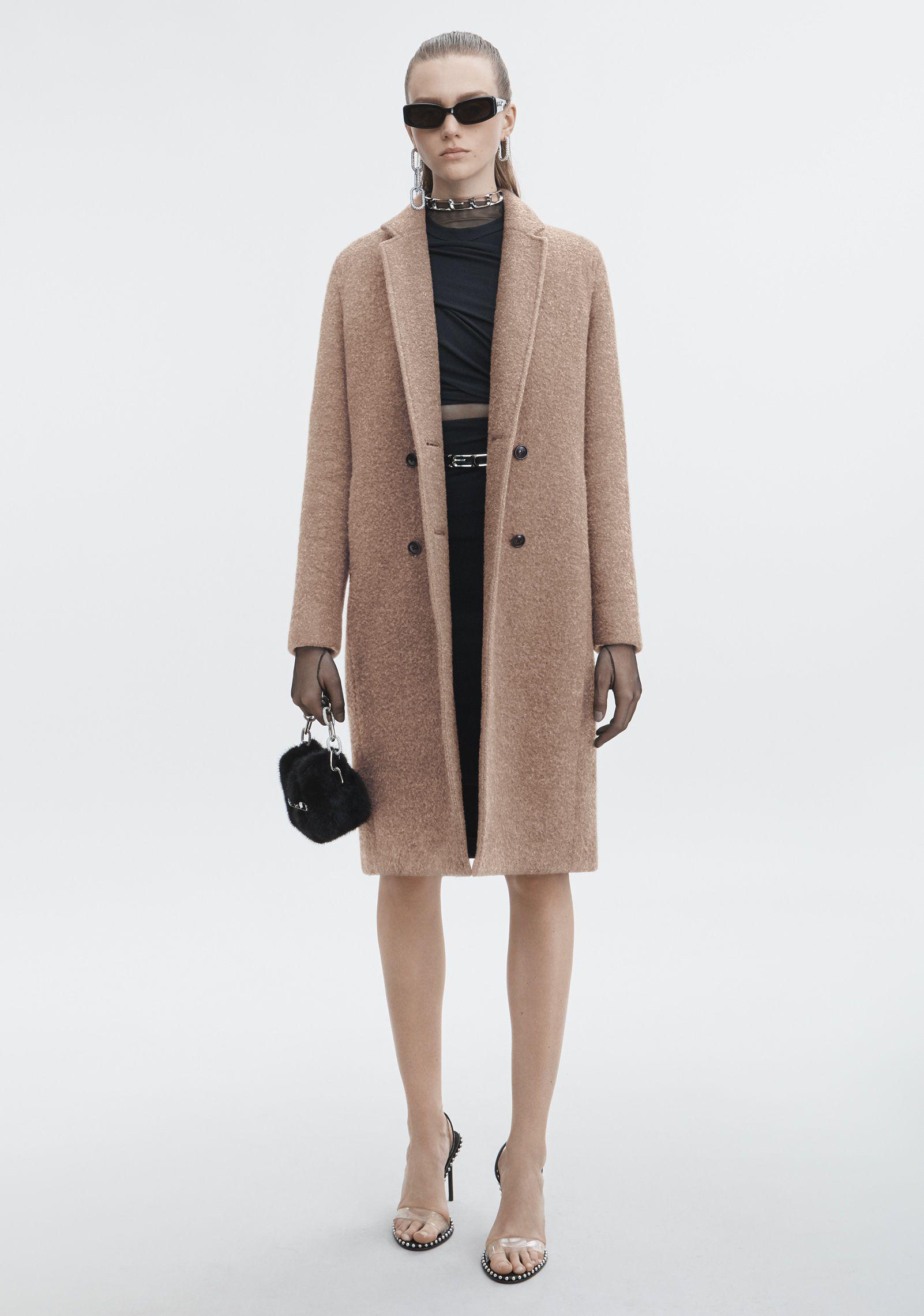 Alexander wang wool coat sales