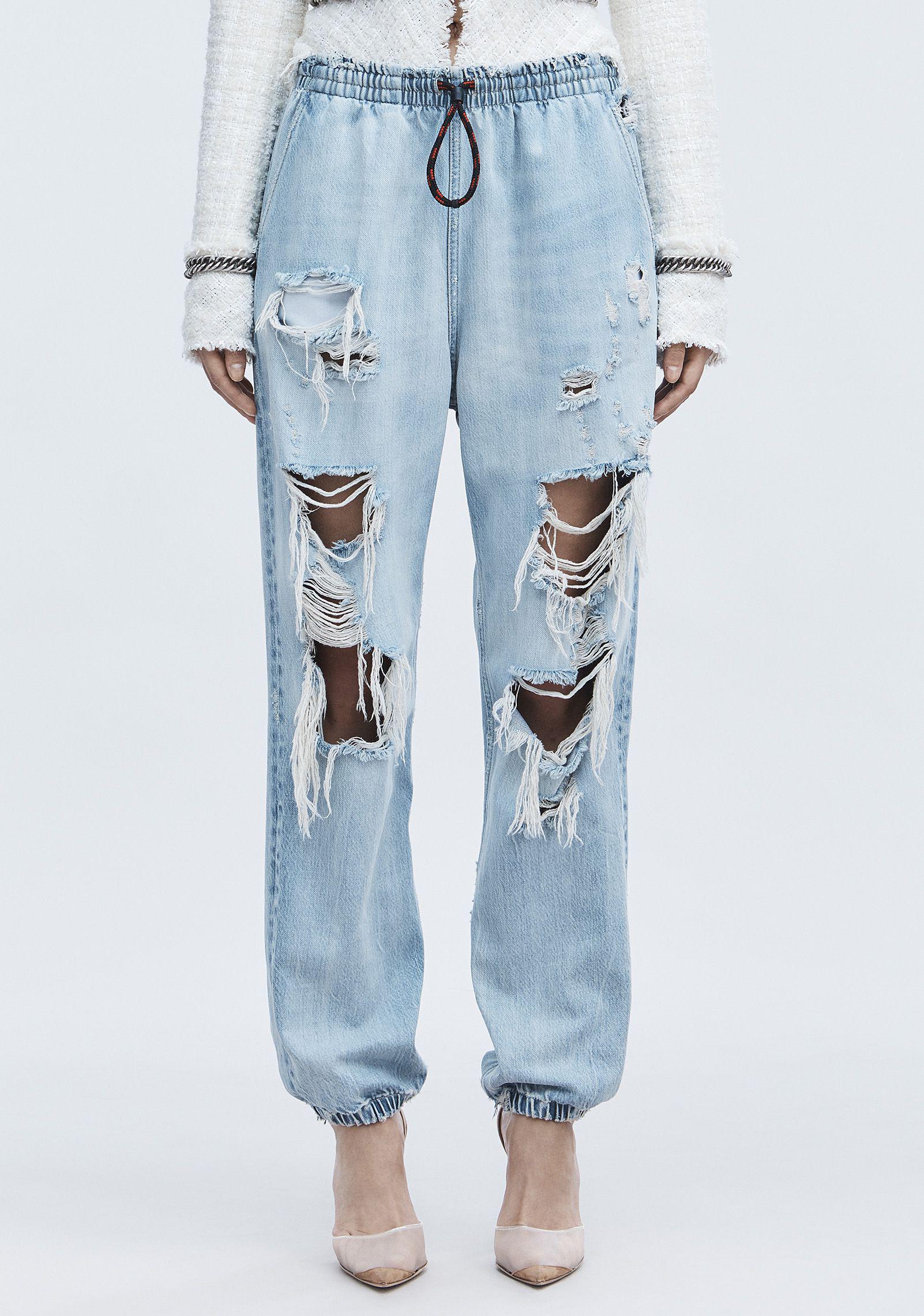 alexander wang jogger jeans