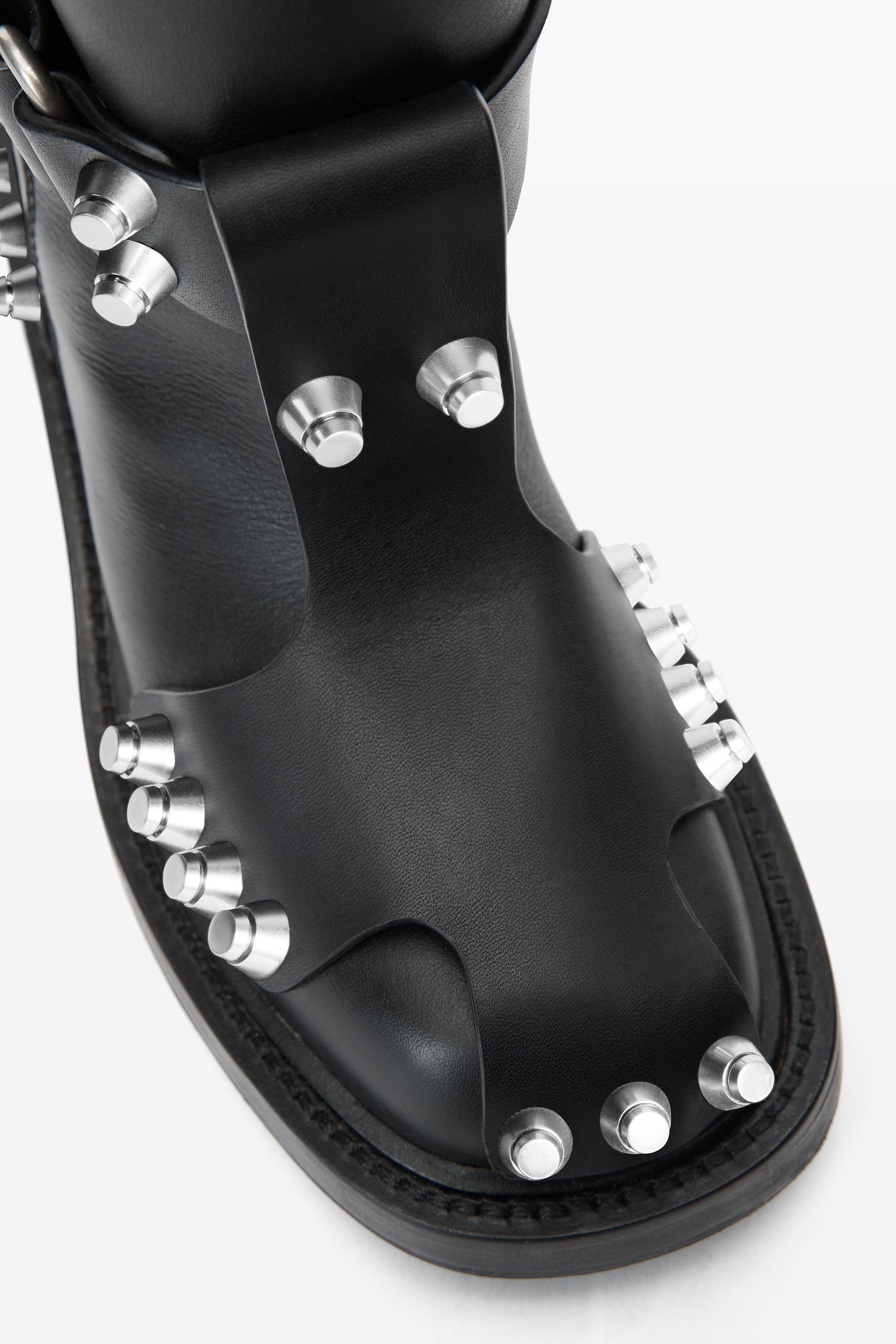 Alexander Wang Dixon Buckle Thigh high Boot In Leather in Black Lyst Canada