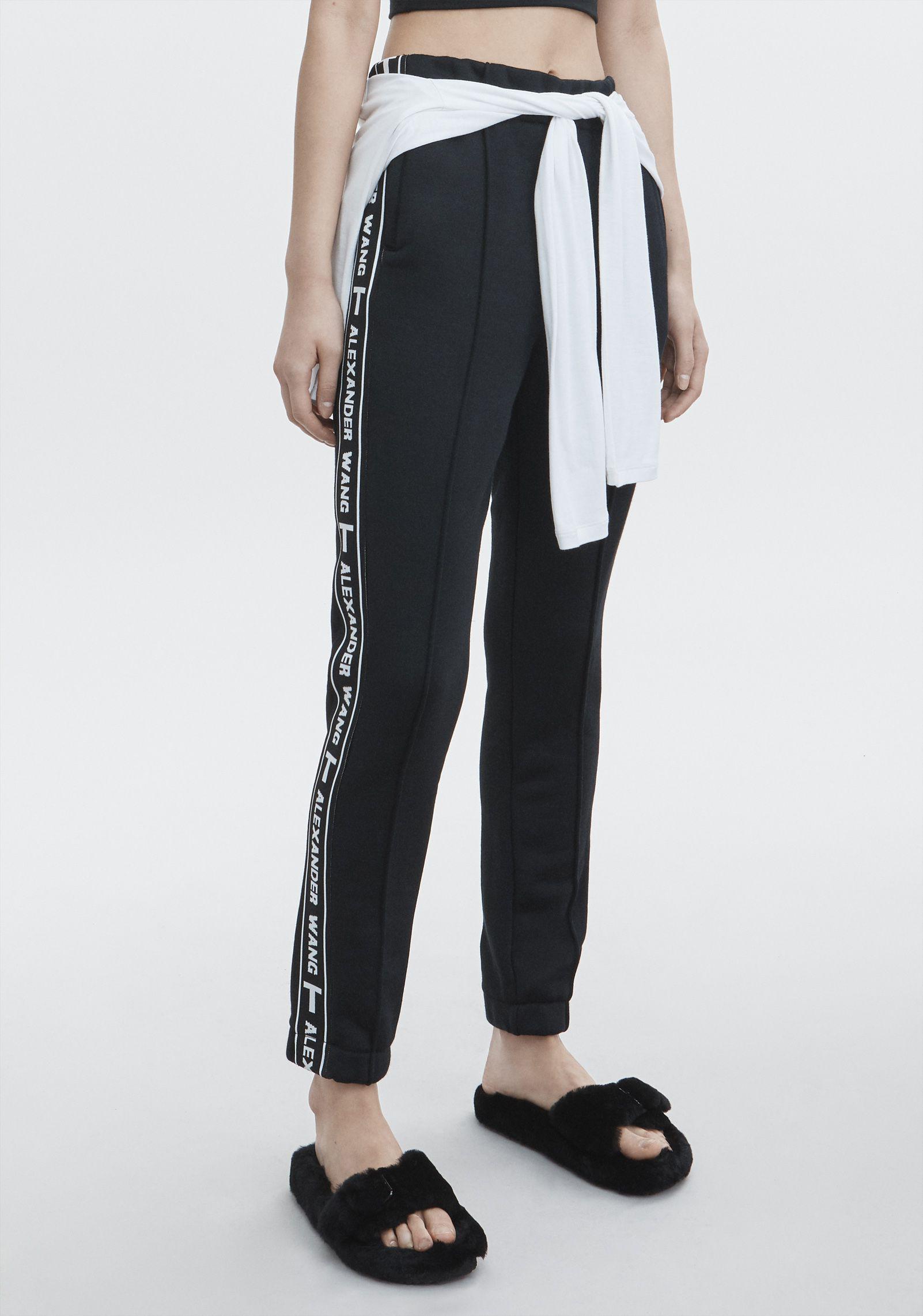 t by alexander wang track pants