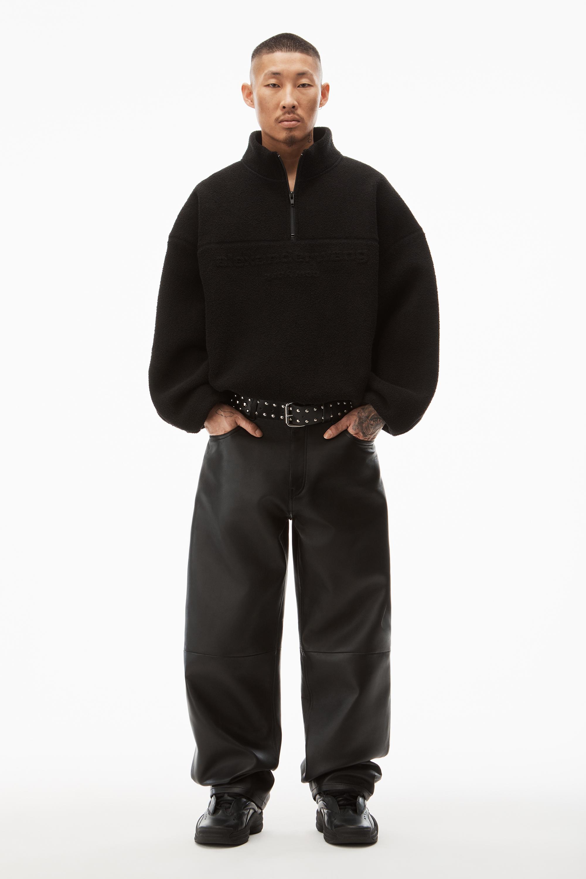 alexander-wang-BLACK-Half-Zip-