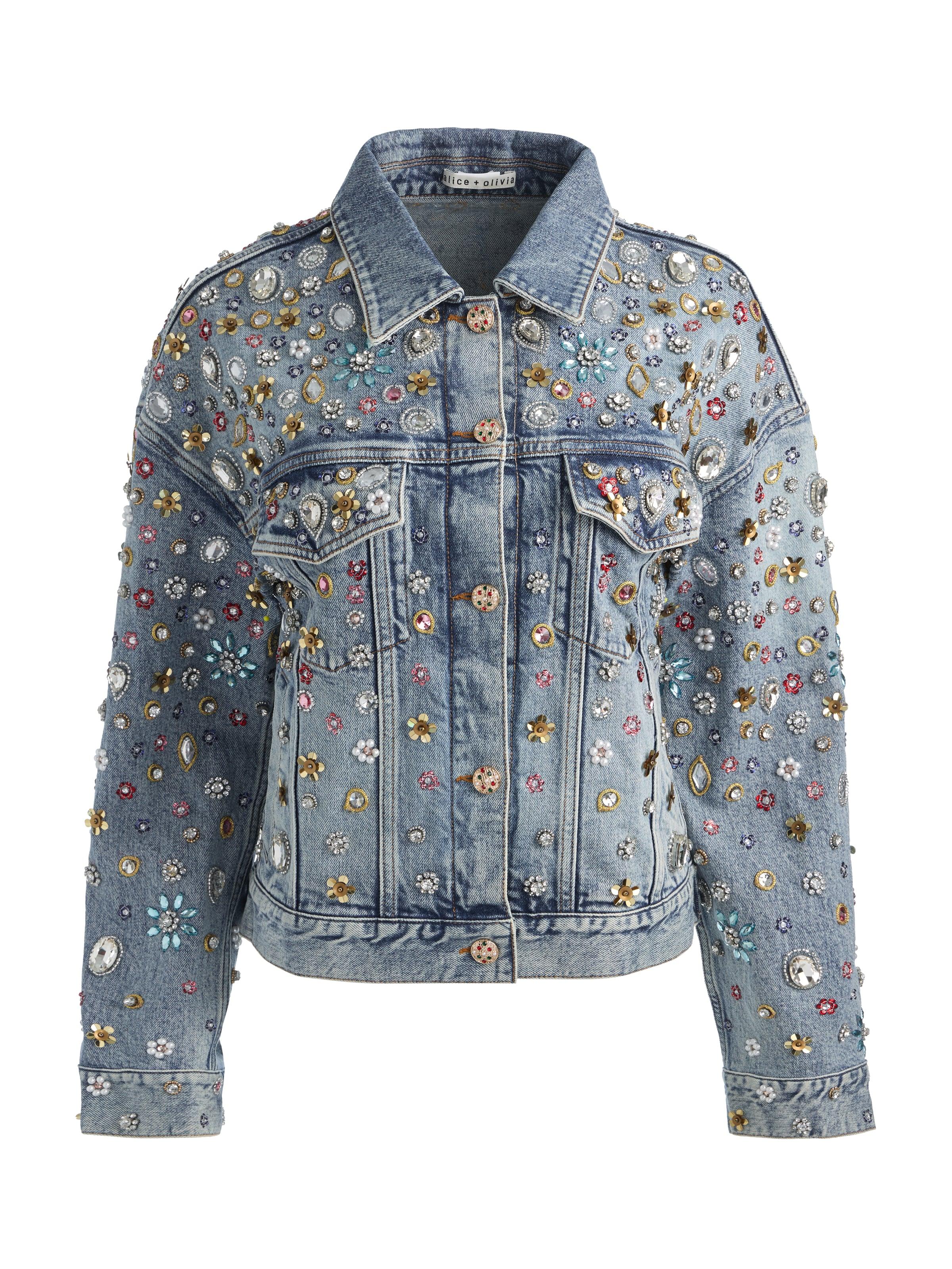 Alice + Olivia Jean and denim jackets for Women | Online Sale up