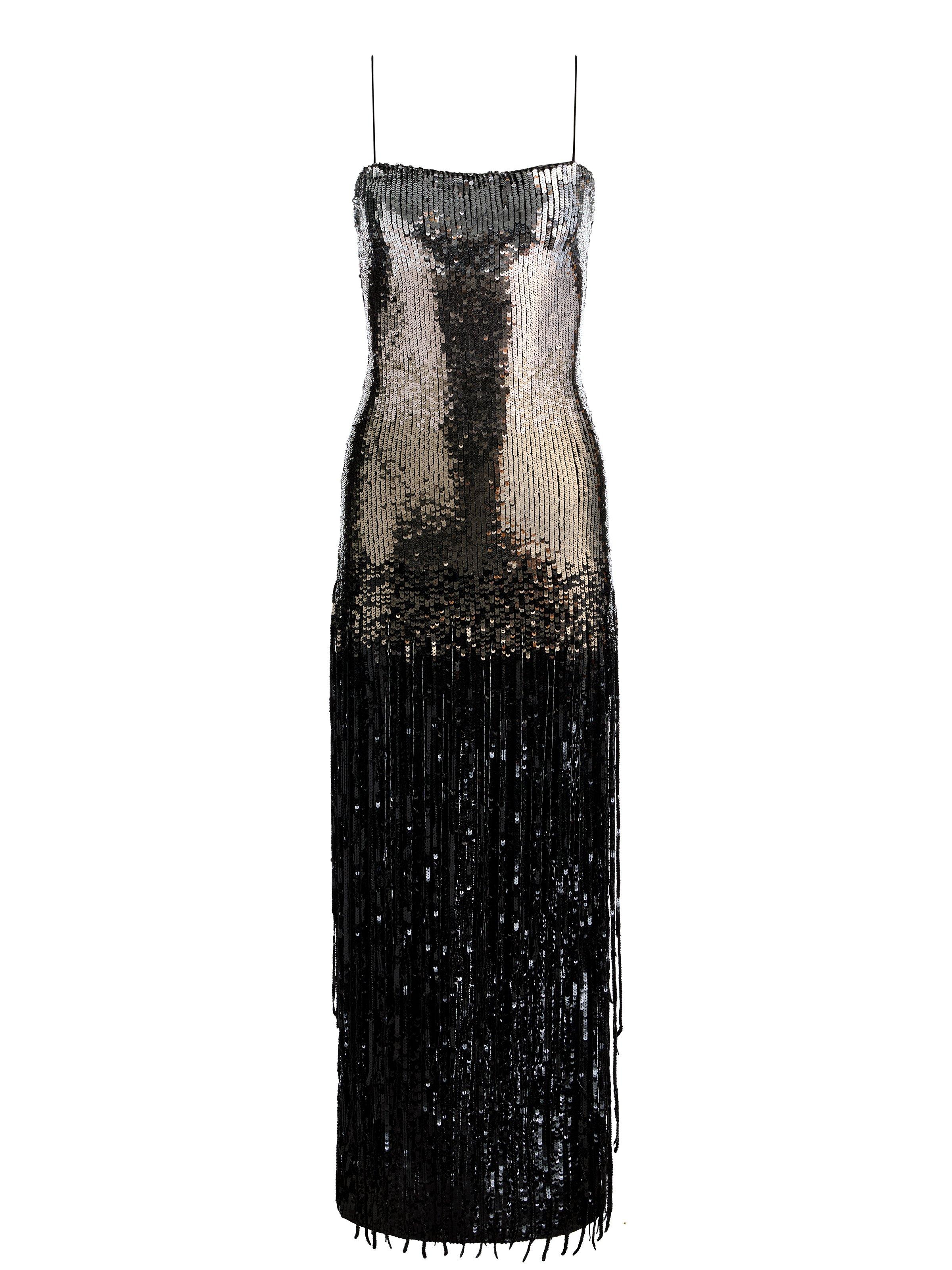 Alice + Olivia Fifi Embellished Gown in White | Lyst