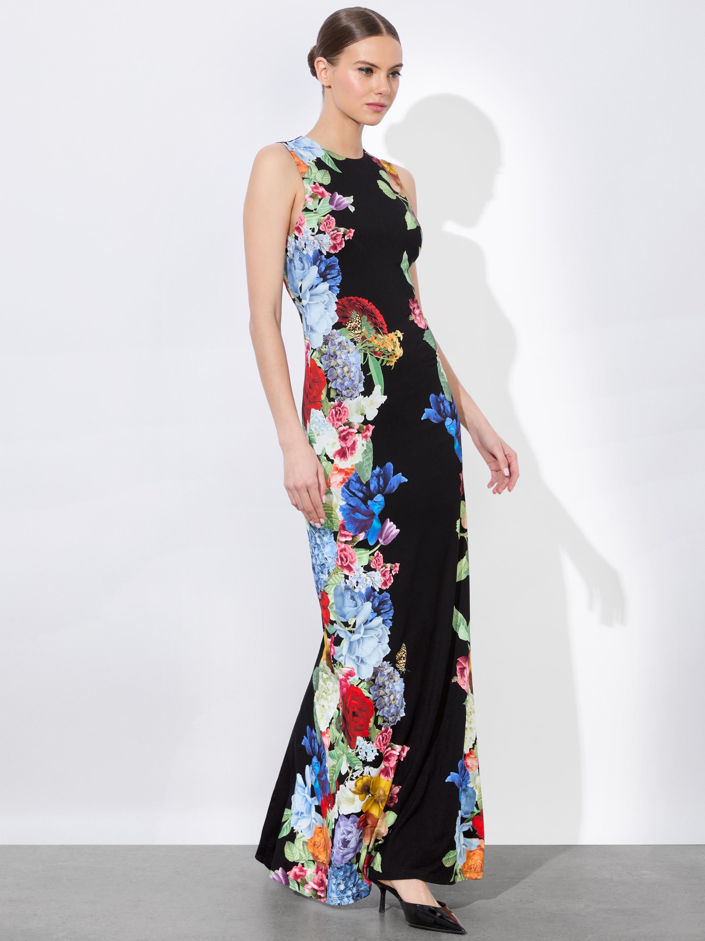alice and olivia delora open back maxi dress Alice and Olivia Delora Open Back Maxi Dress