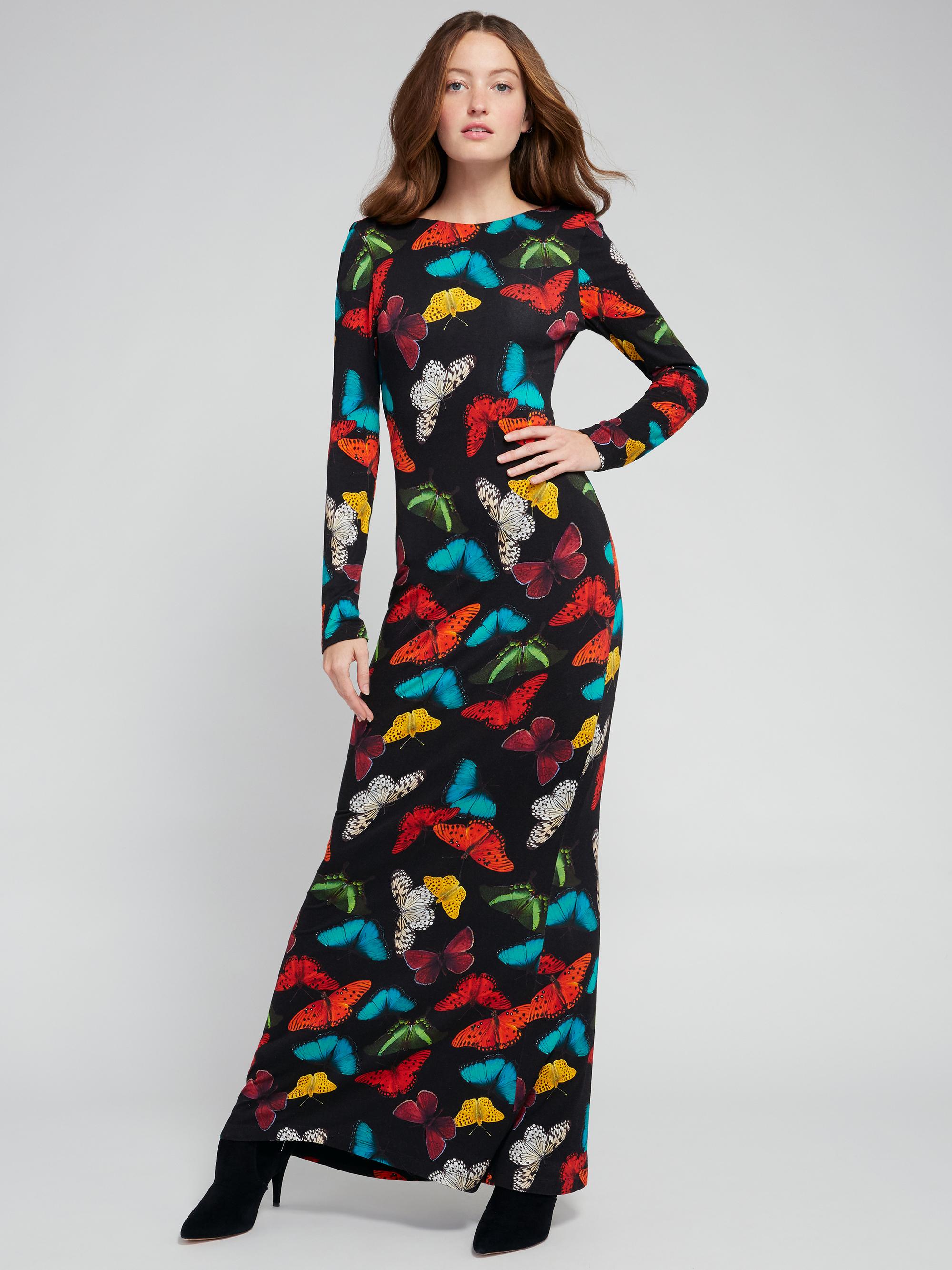 alice and olivia butterfly dress