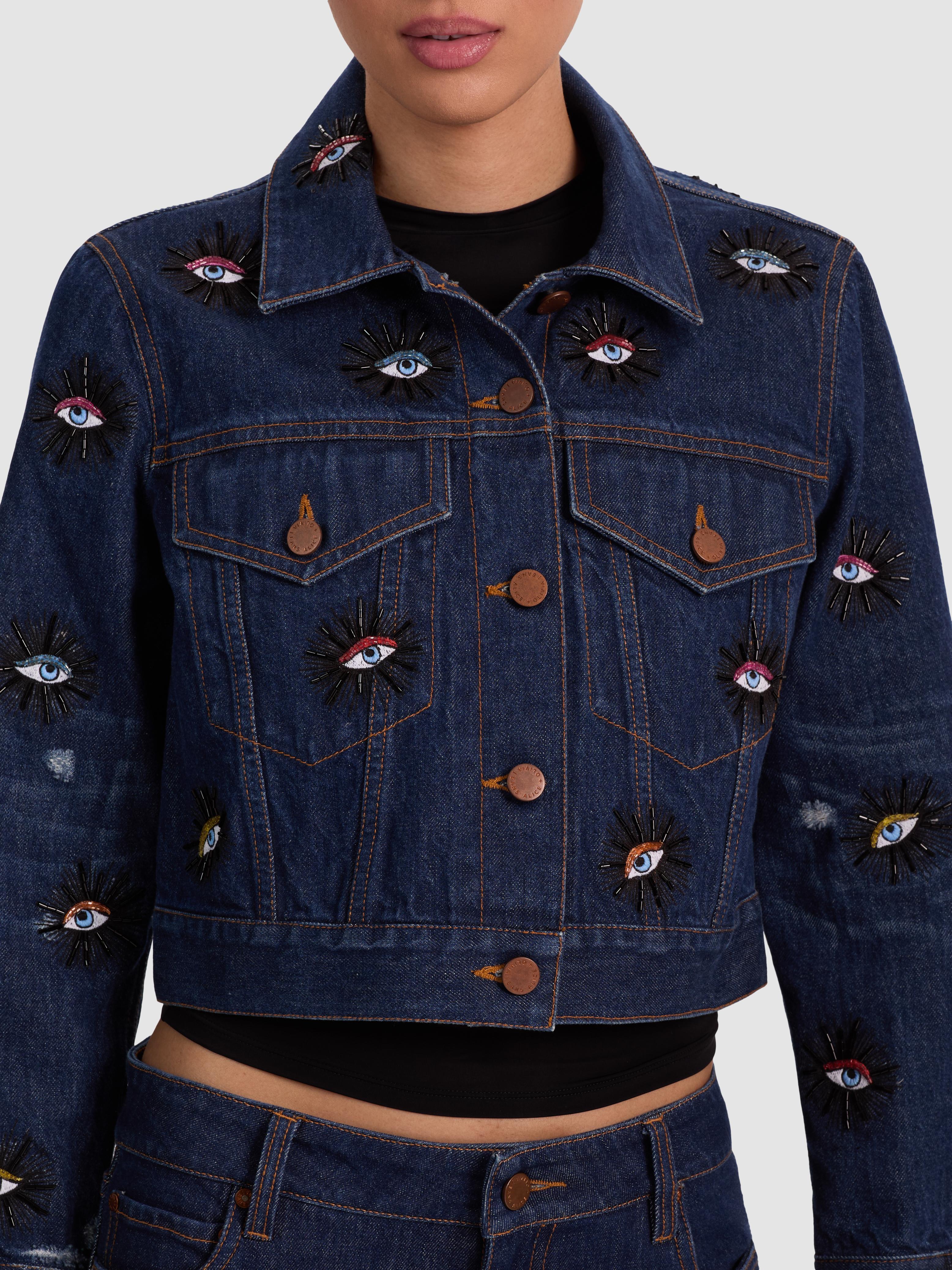 Alice + Olivia Jean and denim jackets for Women | Online Sale up