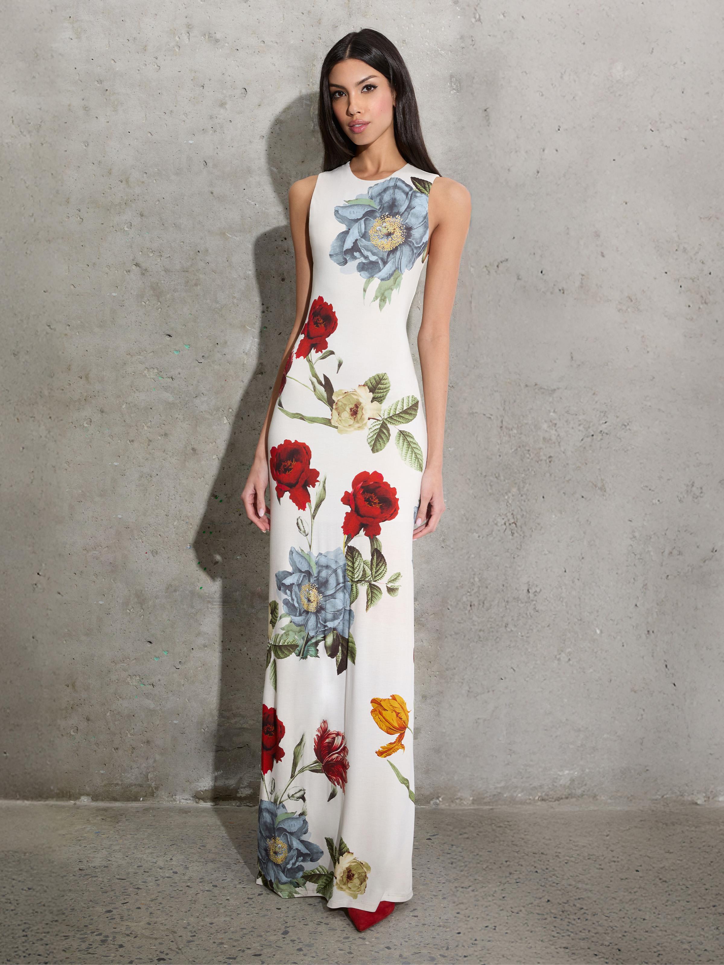 hawthorne maxi dress dark chocolate Deme By Gabriella NINAH CHOCOLATE BROWN MAXI DRESS