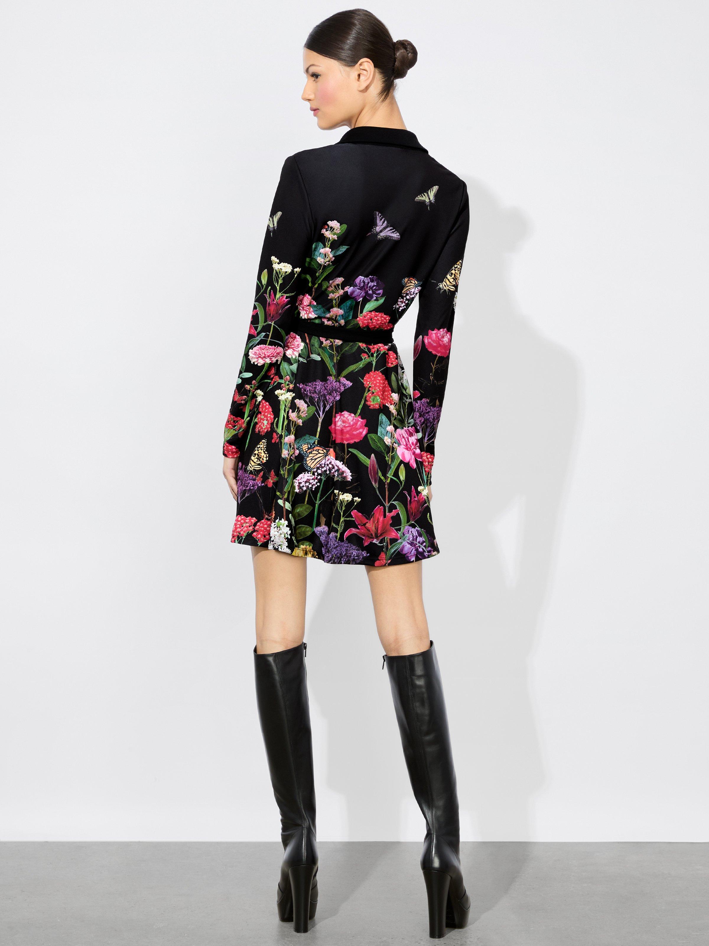 【Alice+Olivia】SADIE タイベルト付き ミニ丈 シャツドレス Sadie Mini Shirt Dress In On The Road | Alice + Olivia