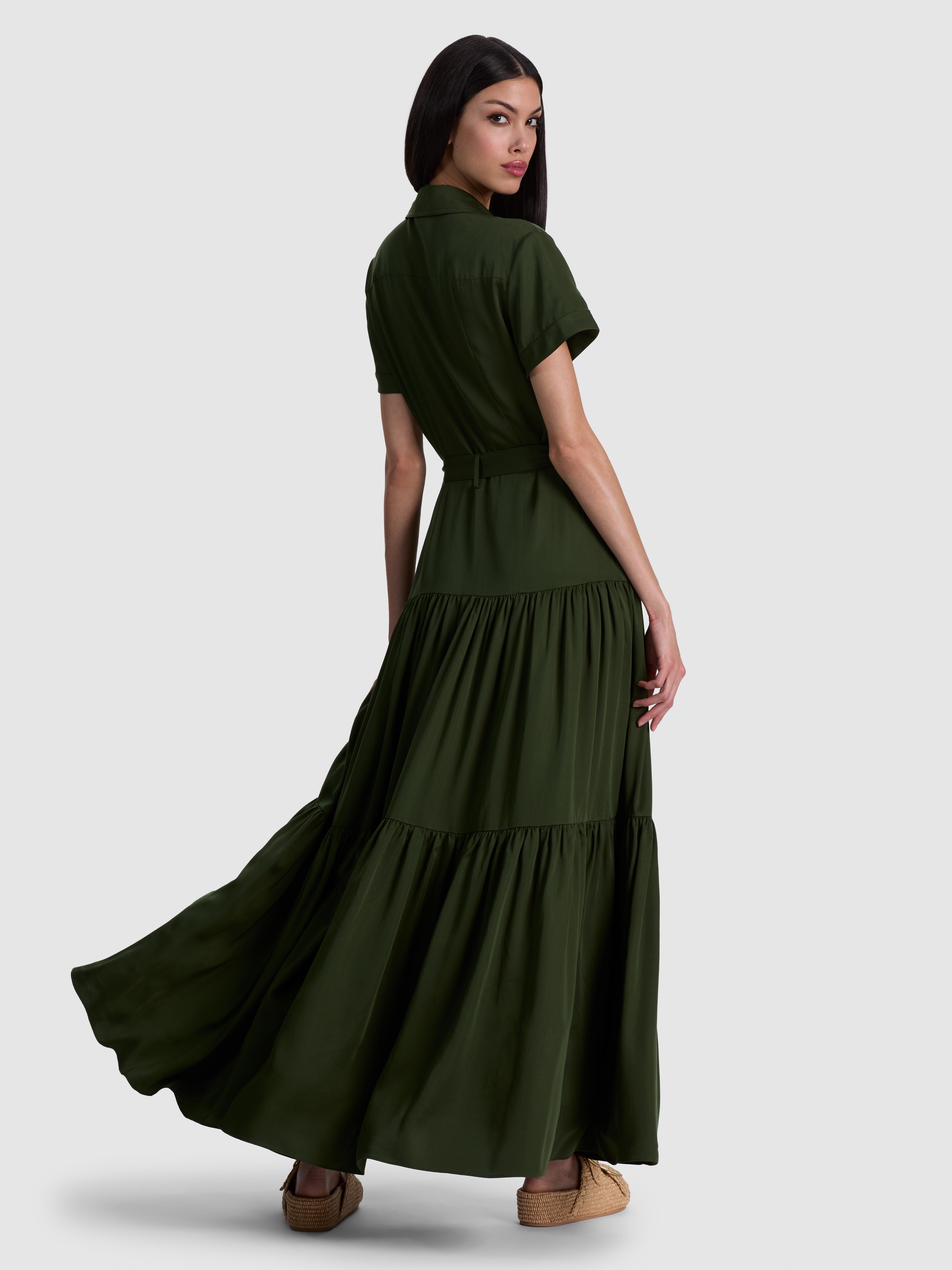 alice and olivia olive green dress Stunning Alice + Olivia olive green bodycon dress  is available for  purchase on au PAY Market - Imported Goods Online Store Co.Ltd. | au PAY  Market