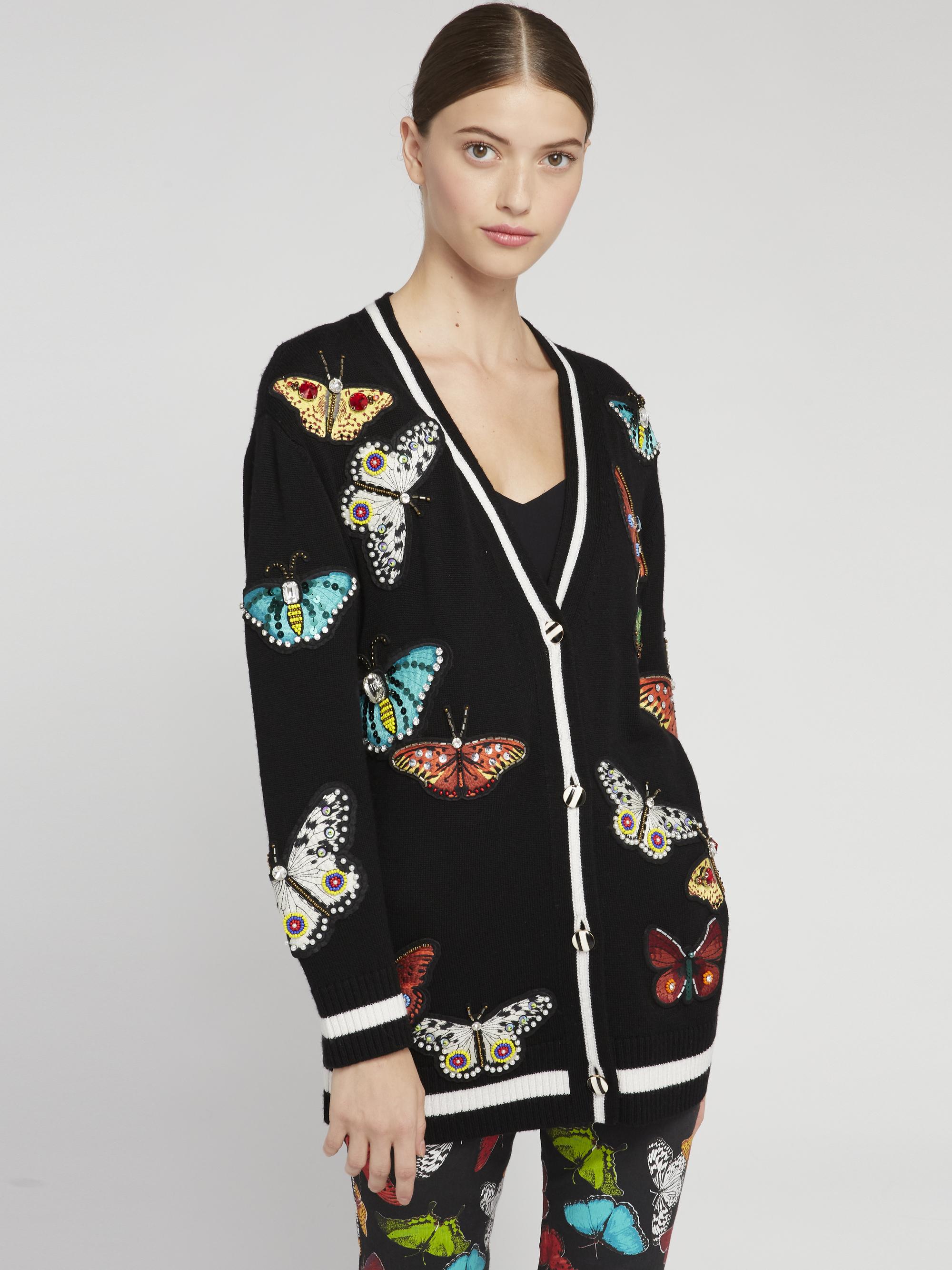 Bradford Butterfly Embroidered Cardigan 