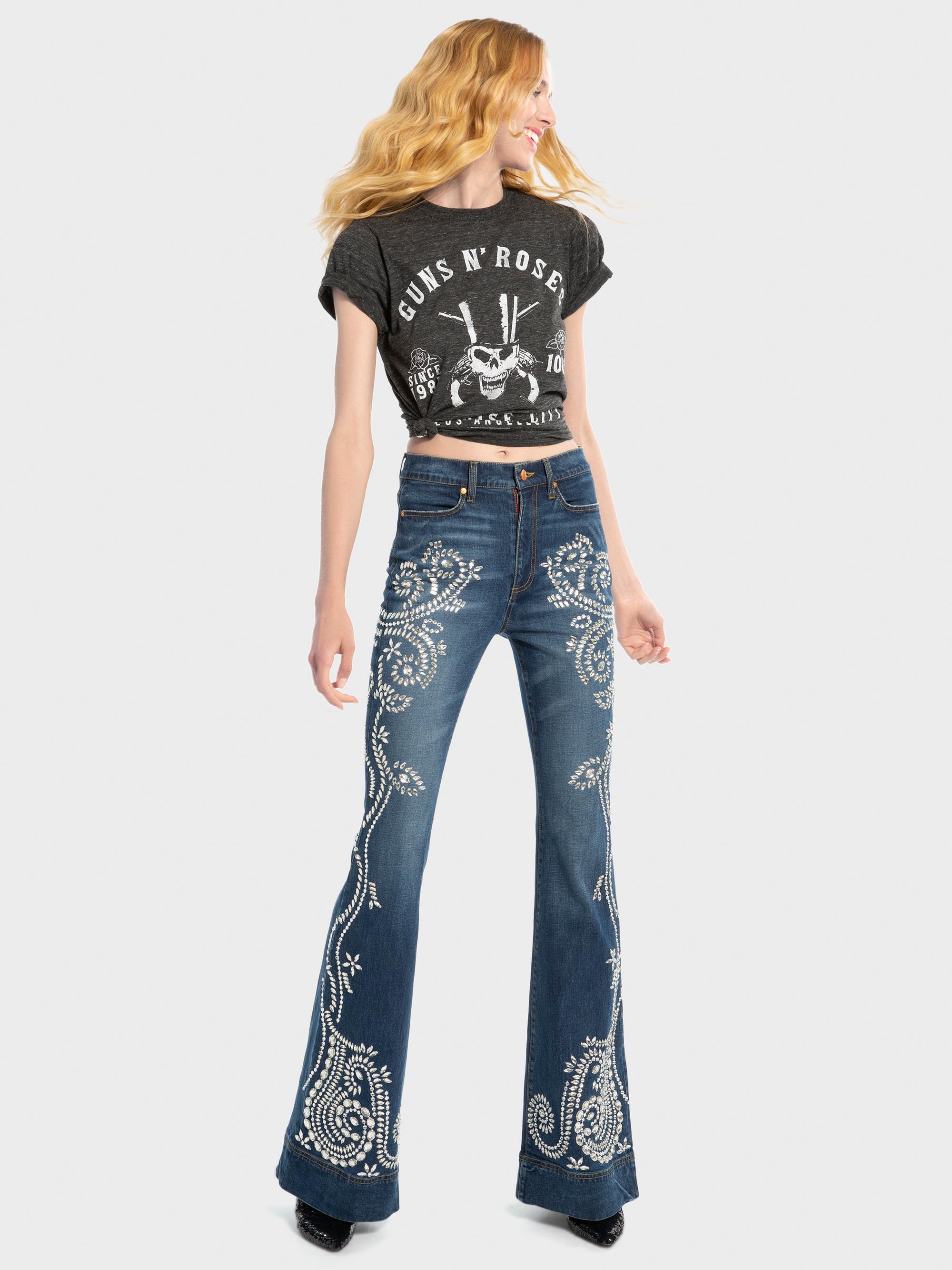 alice and olivia beautiful high rise jeans