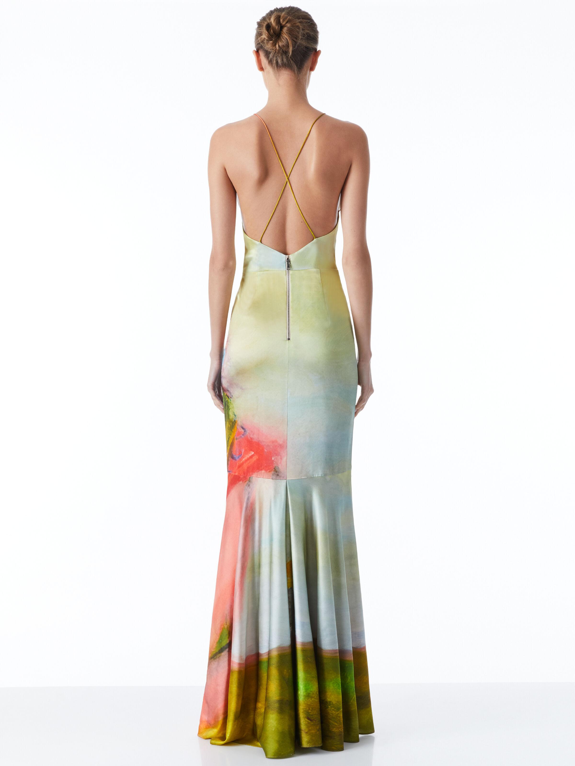 Alice and olivia tie dye shop dress