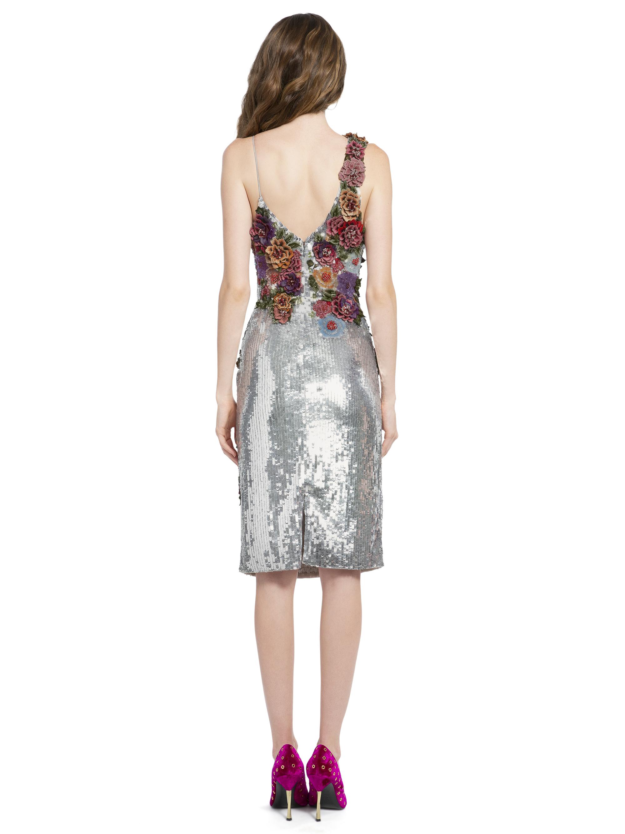 alice and olivia francie sequin cocktail dress