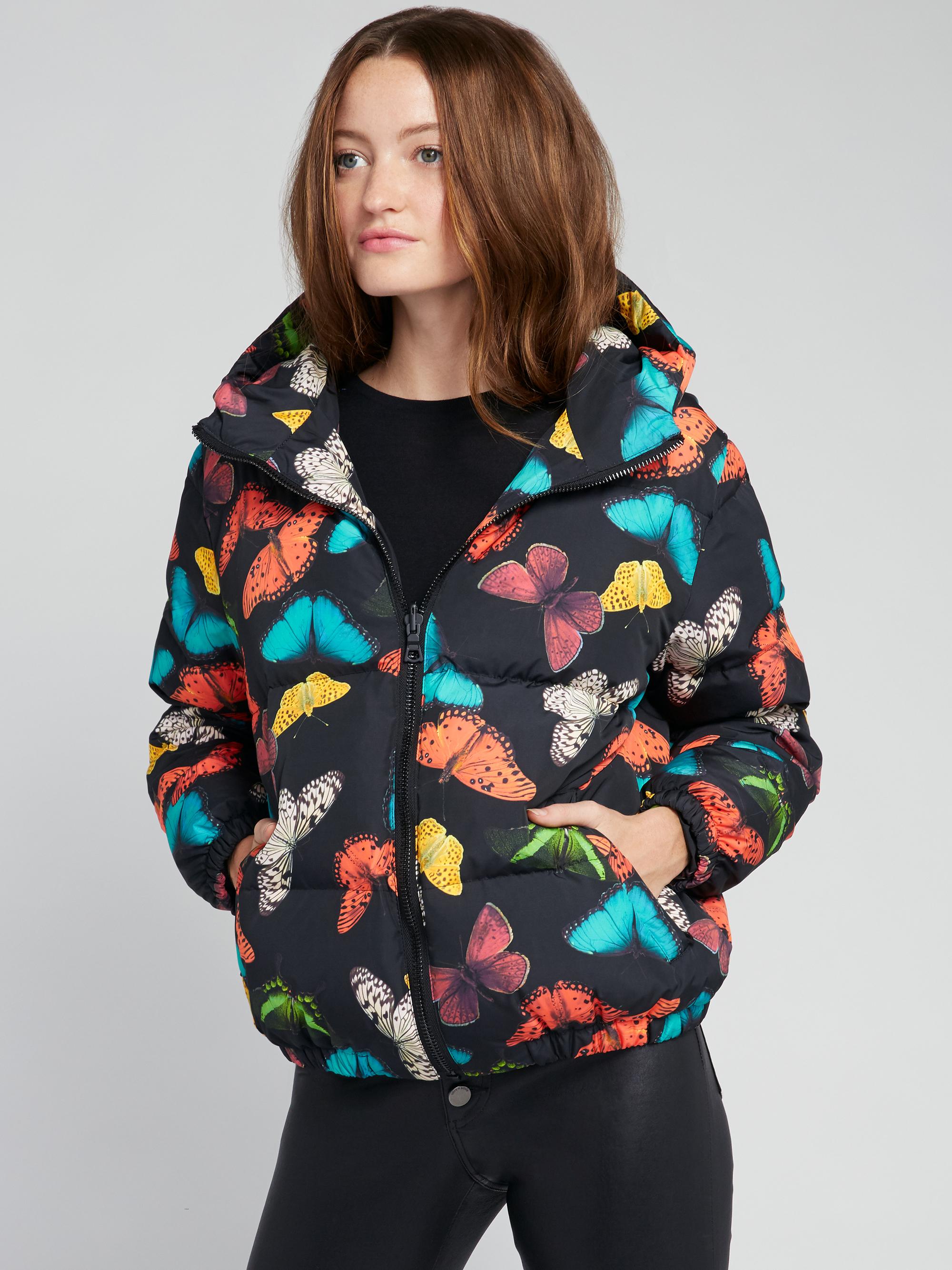 butterfly puffer coat