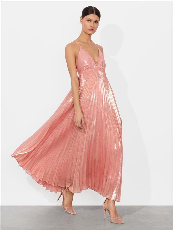 pinterest bridesmaid dresses 2020 Romance Ruffle Dress, in Ivory Luxe Satin, Size: XS | Show Me Your Mumu
