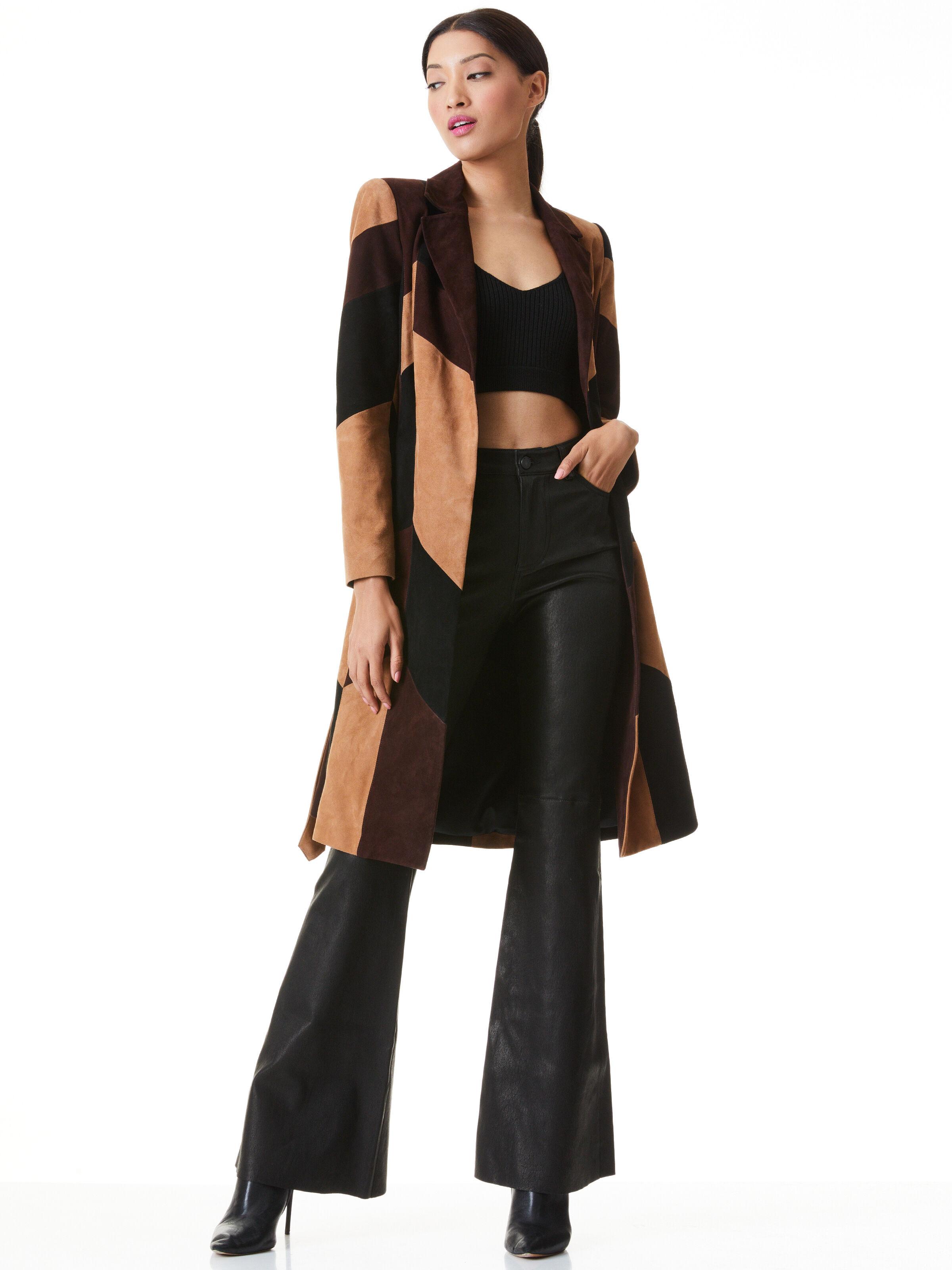 Alice and olivia patchwork coat 2025