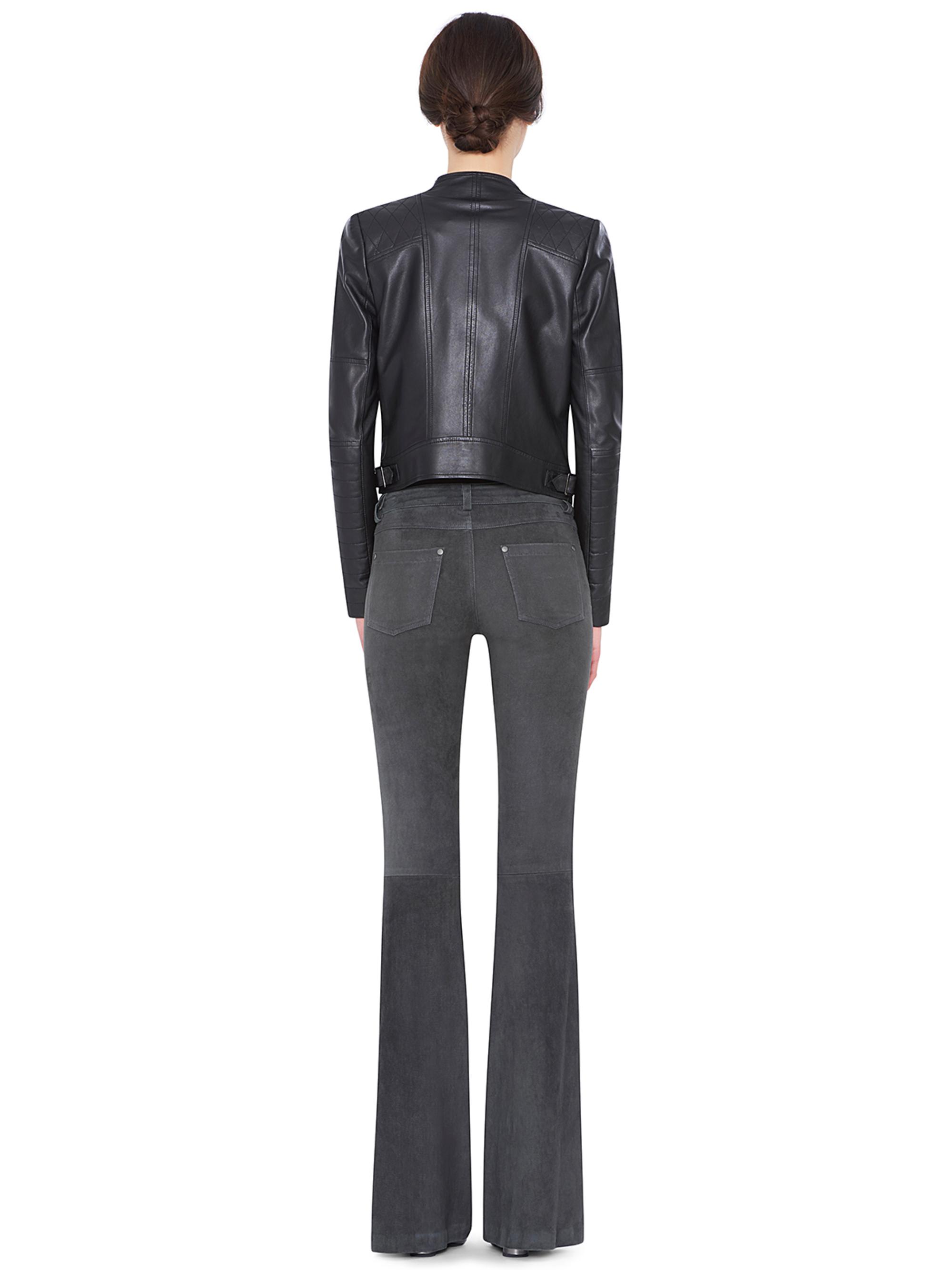 Women S Black Gamma Leather Jacket