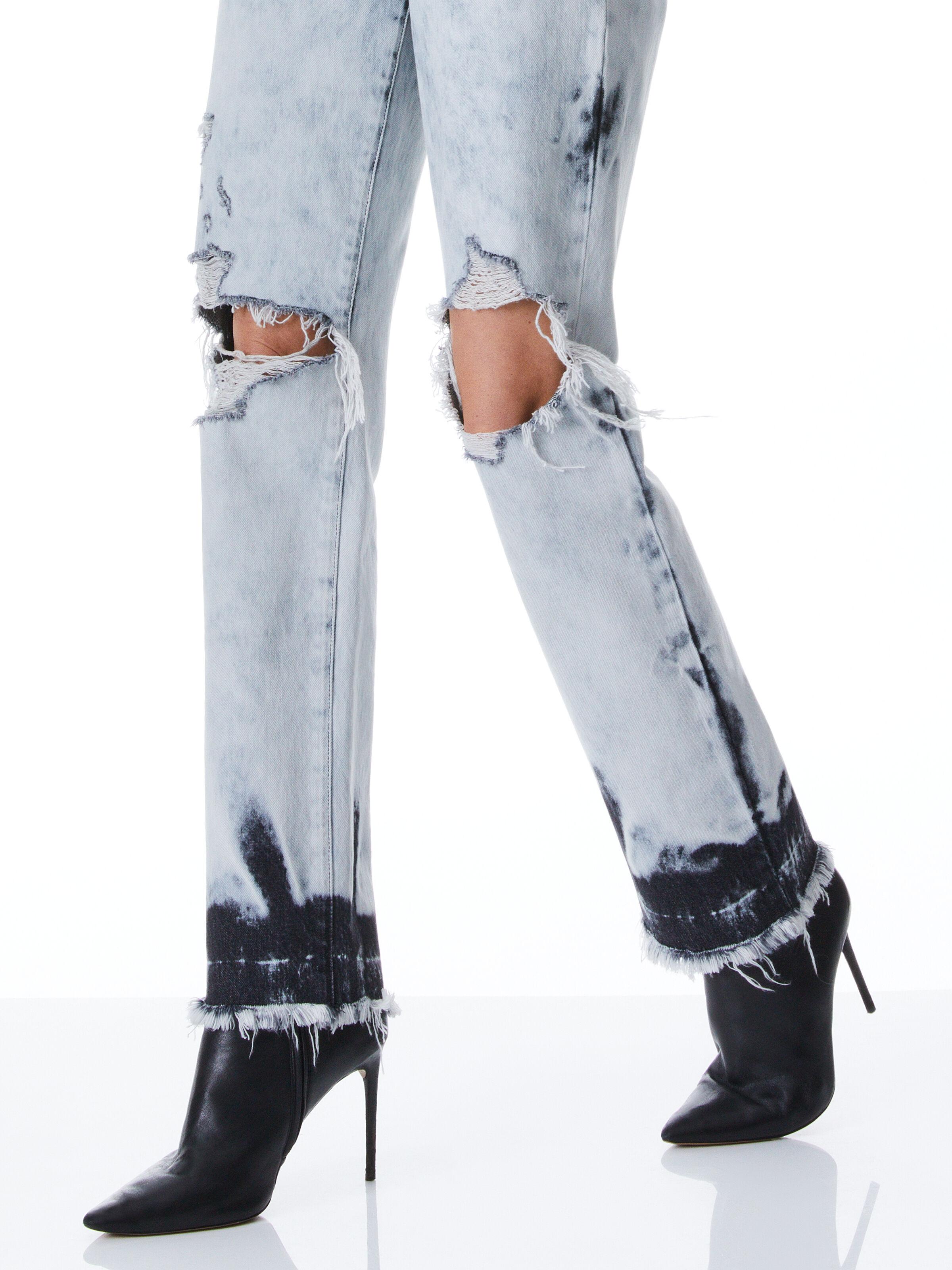 Olivia Genevieve BAGGY Jean in Tie Dye 