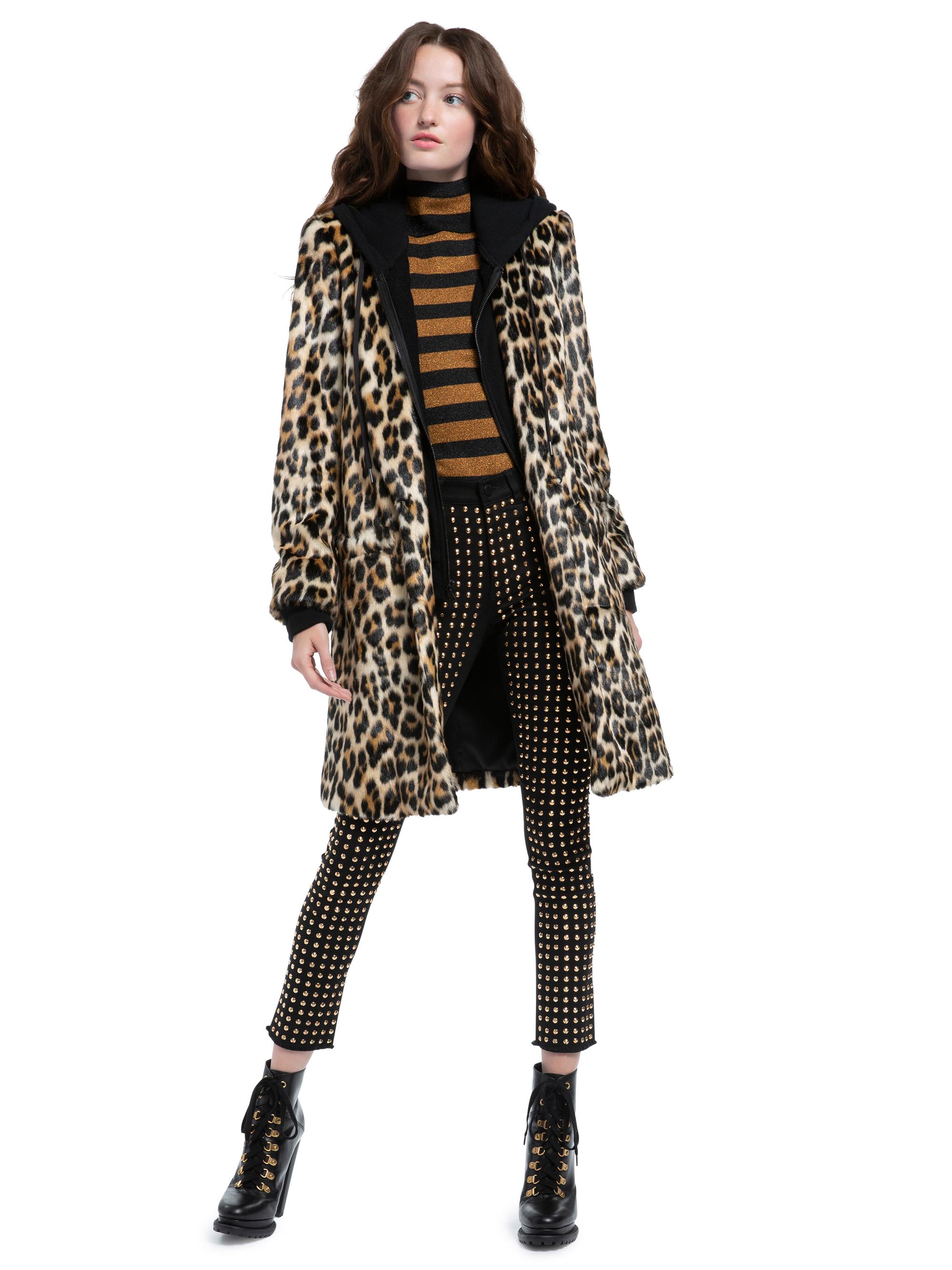 alice olivia leopard coat