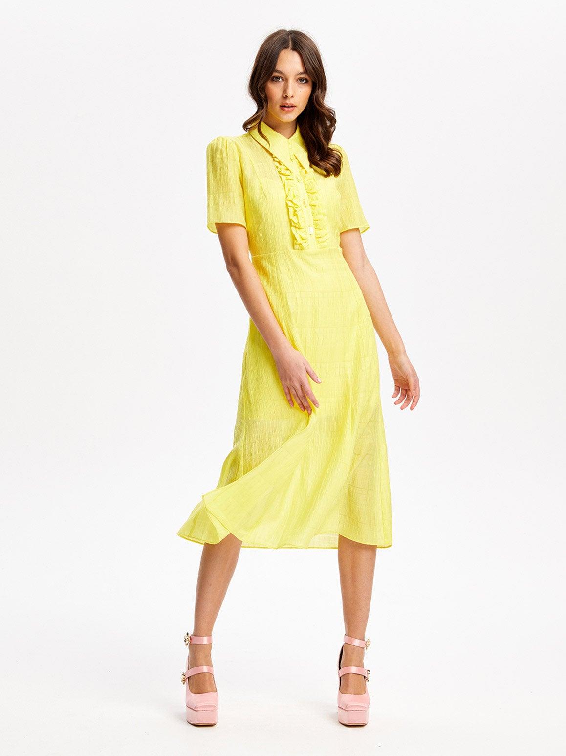 alice mccall yellow dress