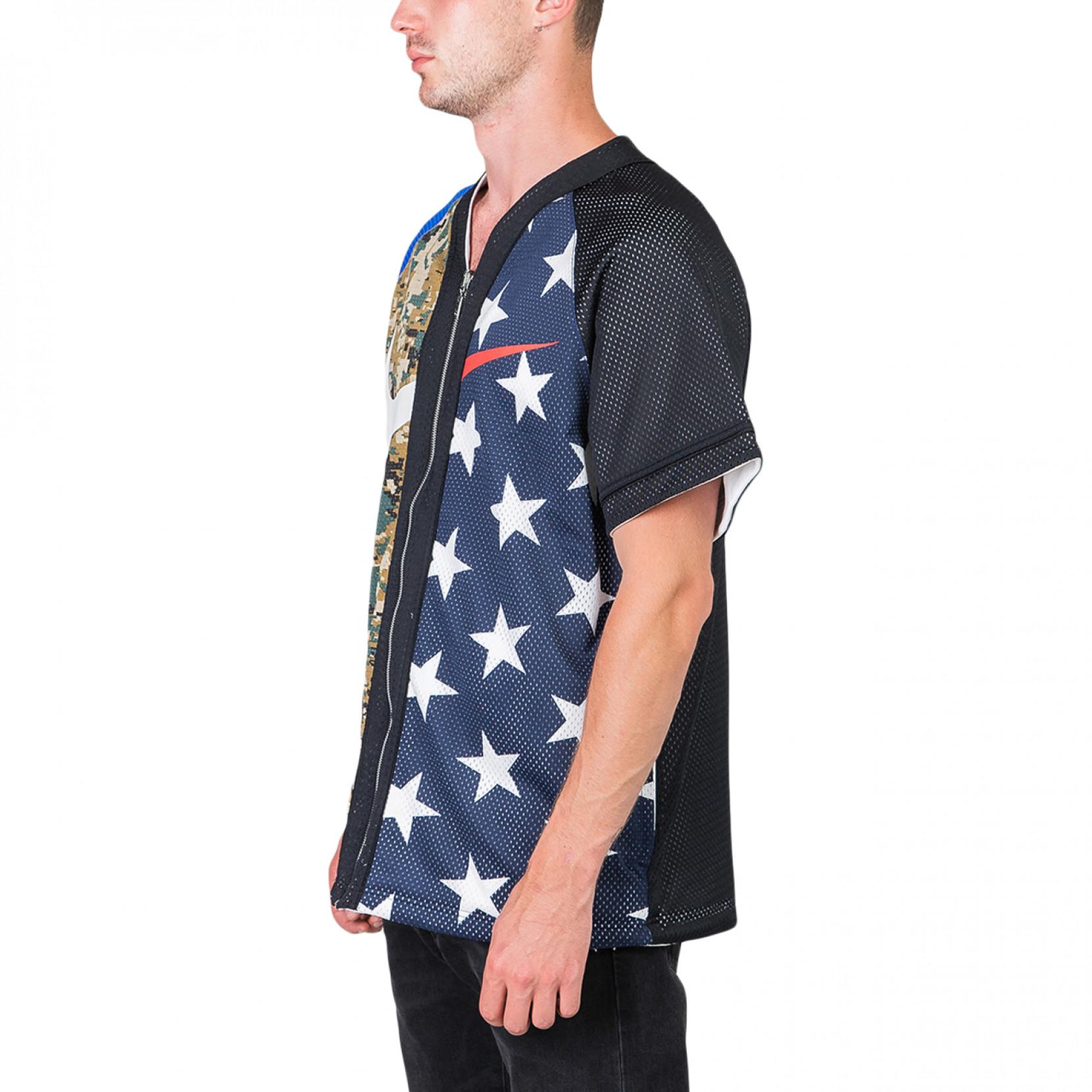 nikelab baseball top